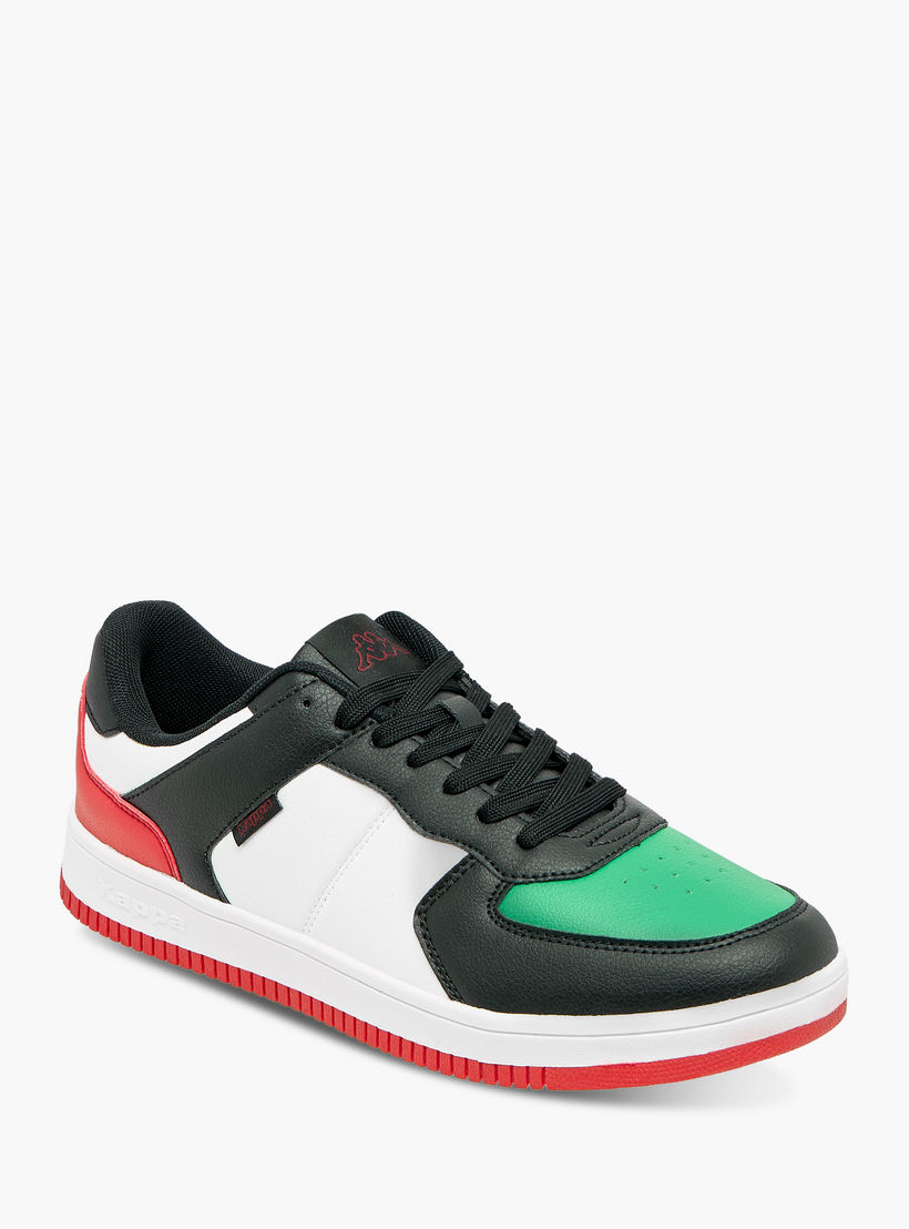 Kappa Men's Panelled Lace-Up Sneakers-men-shoes-sneakers-image-2