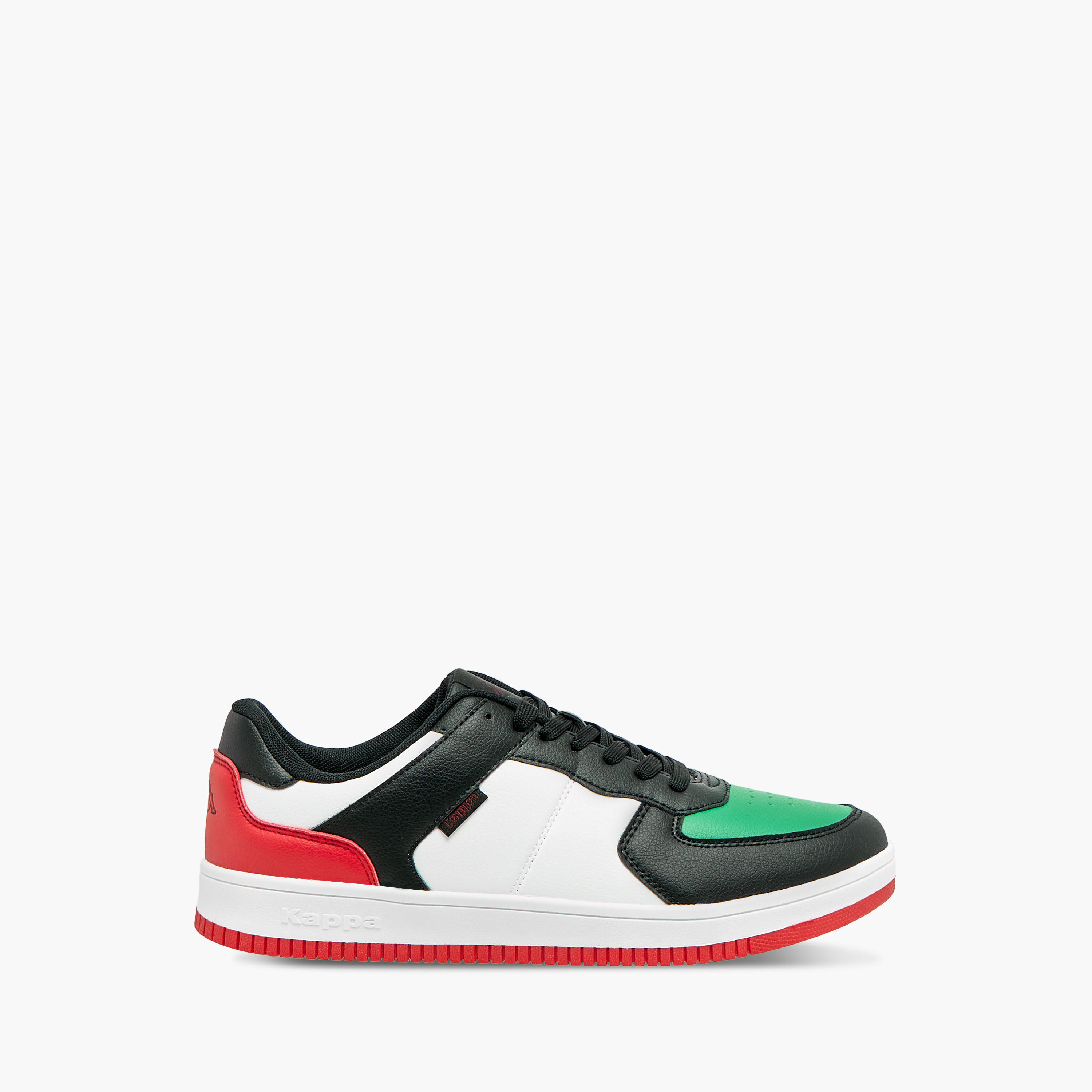 Kappa Men's Panelled Lace-Up Sneakers-men-shoes-sneakers-image-3