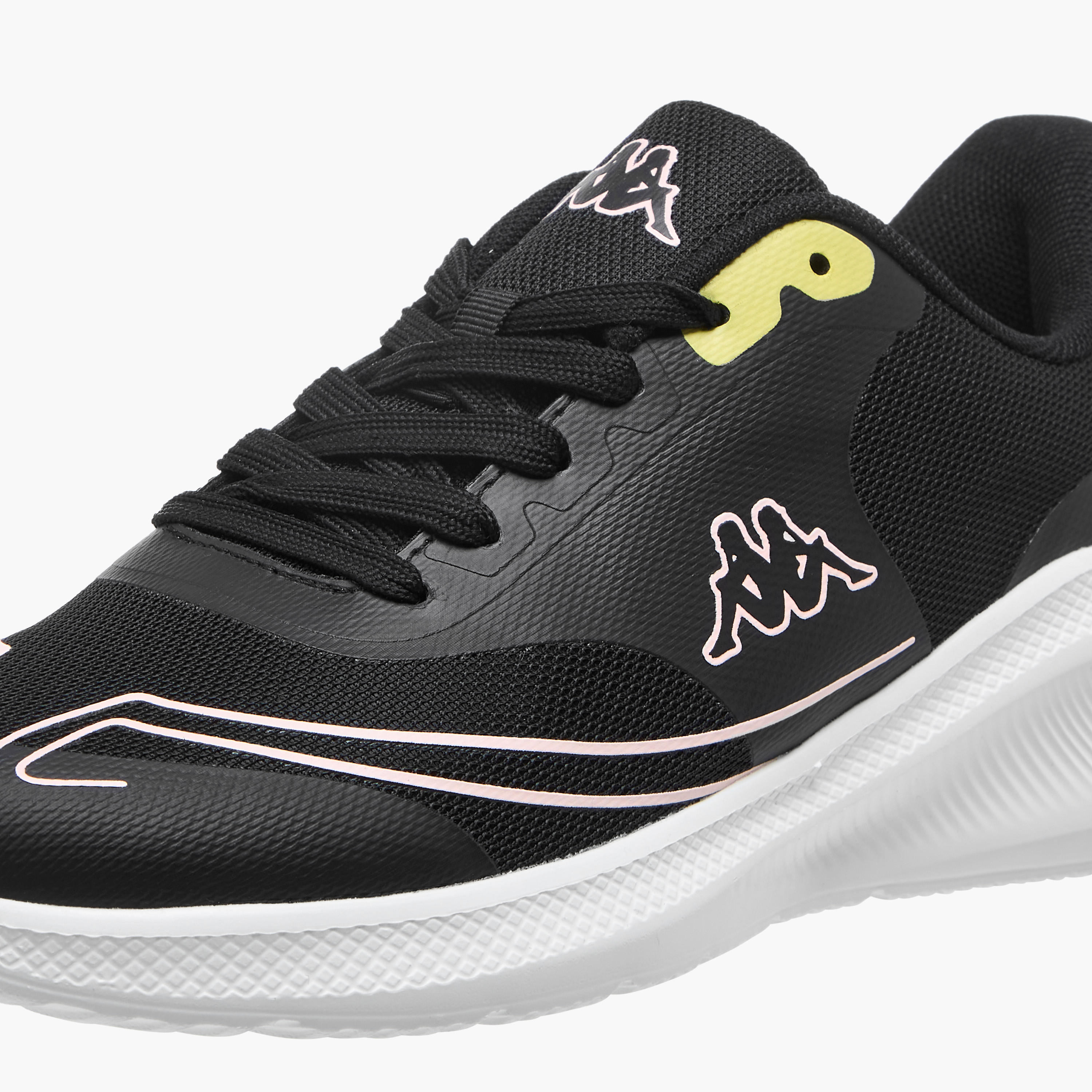 Kappa Women's Logo Print Sports Shoes with Lace-Up Closure-women-shoes-sports-image-4