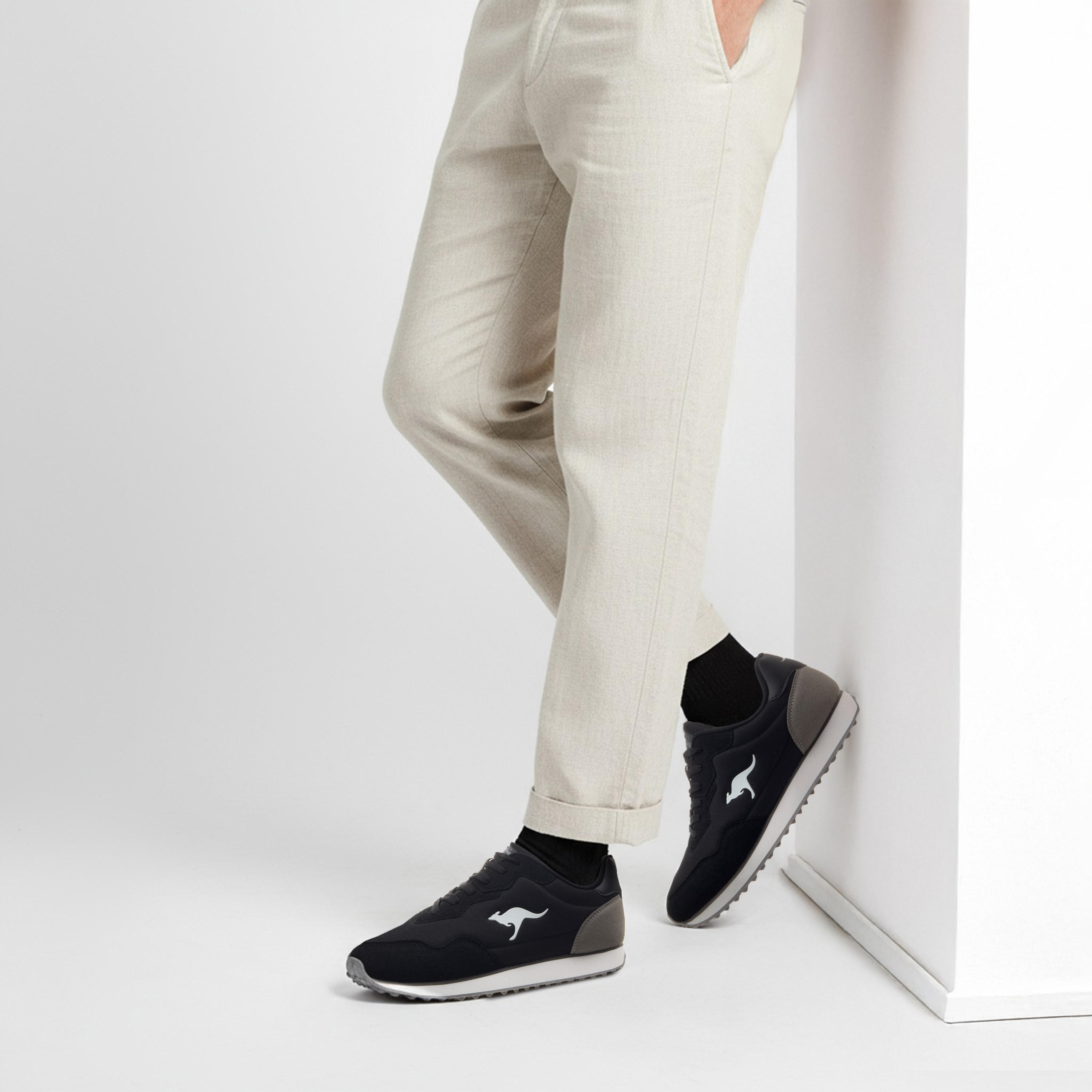 حذاء سنيكرز برباط إغلاق للرجال من كانغاروز-men-shoes-sneakers-image-2