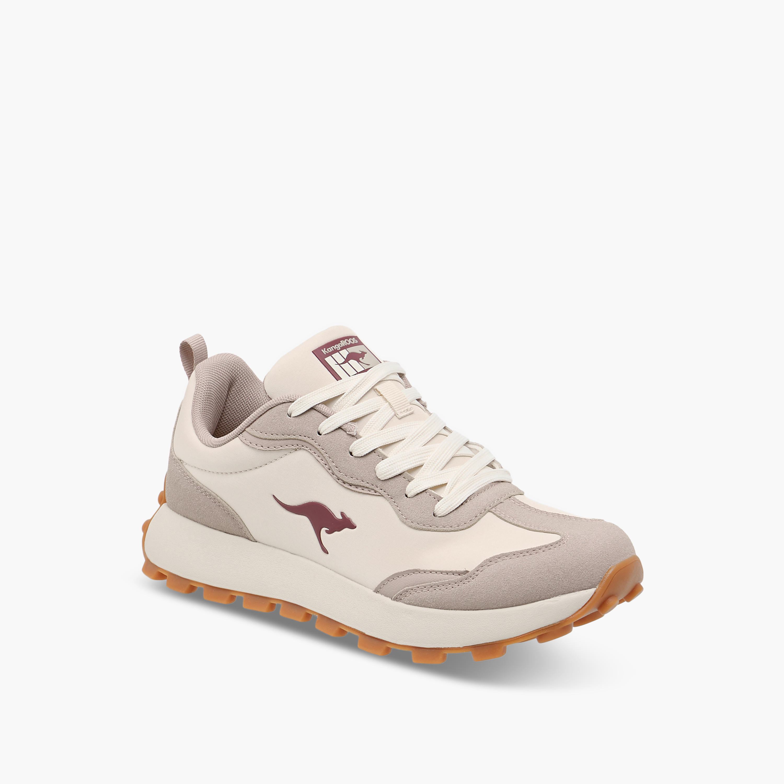 KangaROOS Women's Panelled Lace-Up Sports Shoes-women-shoes-sneakers-image-2