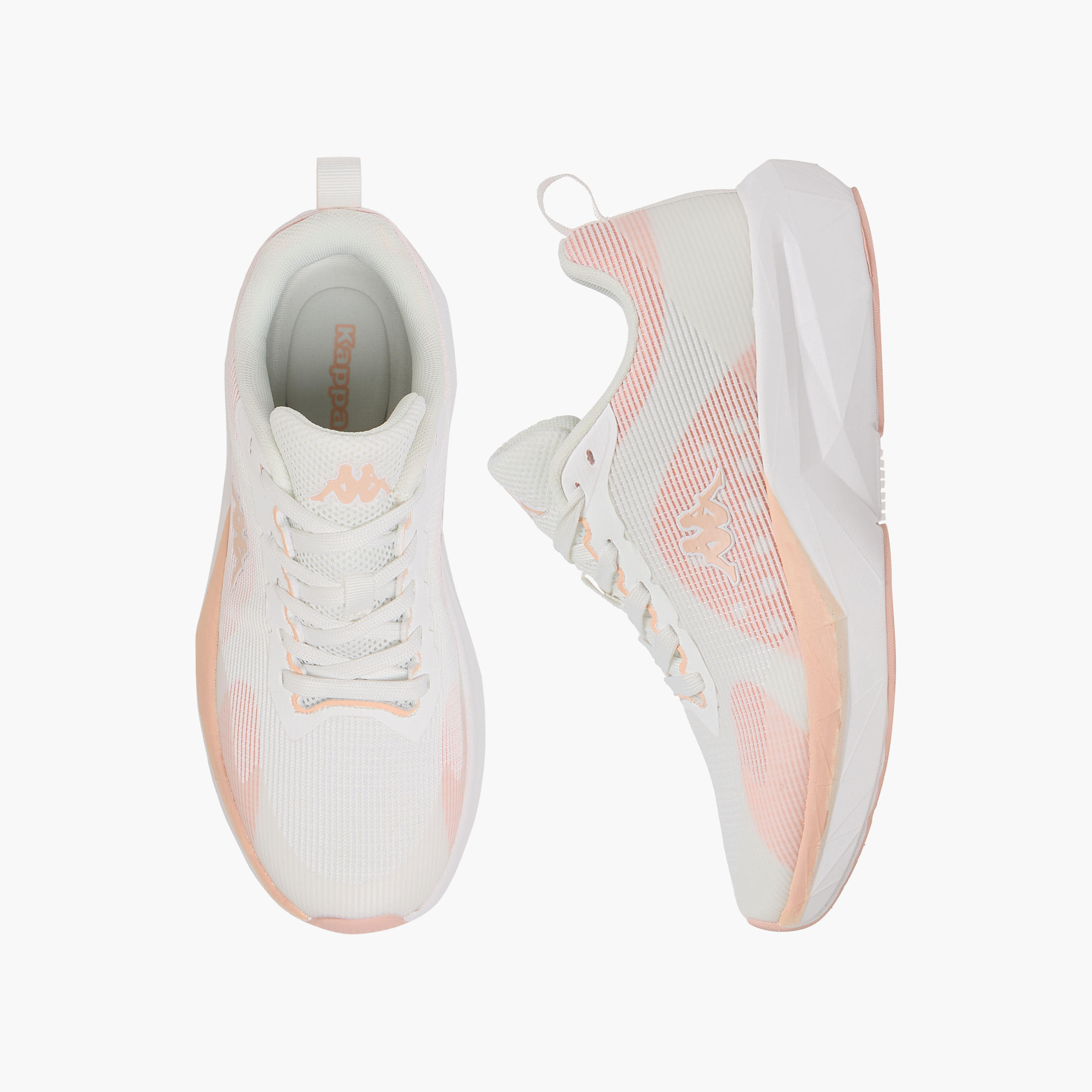 Kappa Women's Logo Detail Sports Shoes with Lace-Up Closure-women-shoes-sports-image-1