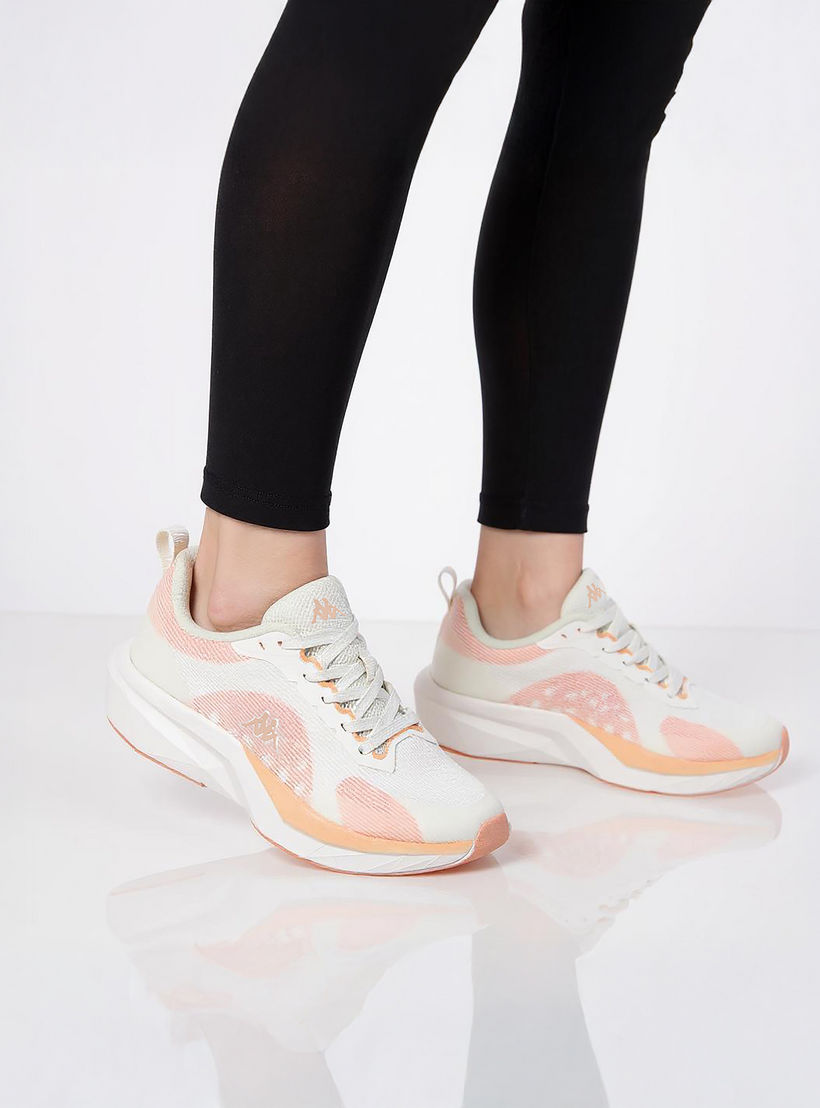 Kappa Women's Logo Detail Sports Shoes with Lace-Up Closure-women-shoes-sports-image-3