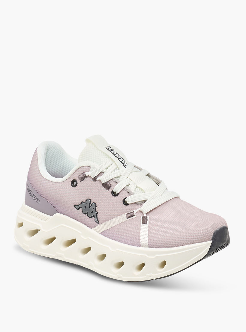 Kappa Women's Logo Detail Lace-Up Sports Shoes-women-shoes-sneakers-image-2