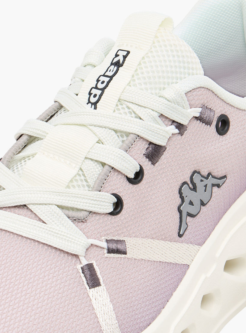 Kappa Women's Logo Detail Lace-Up Sports Shoes-women-shoes-sneakers-image-4