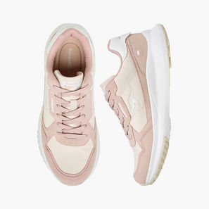 KangaROOS Women's Panelled Lace-Up Sports Shoes-women-image-1