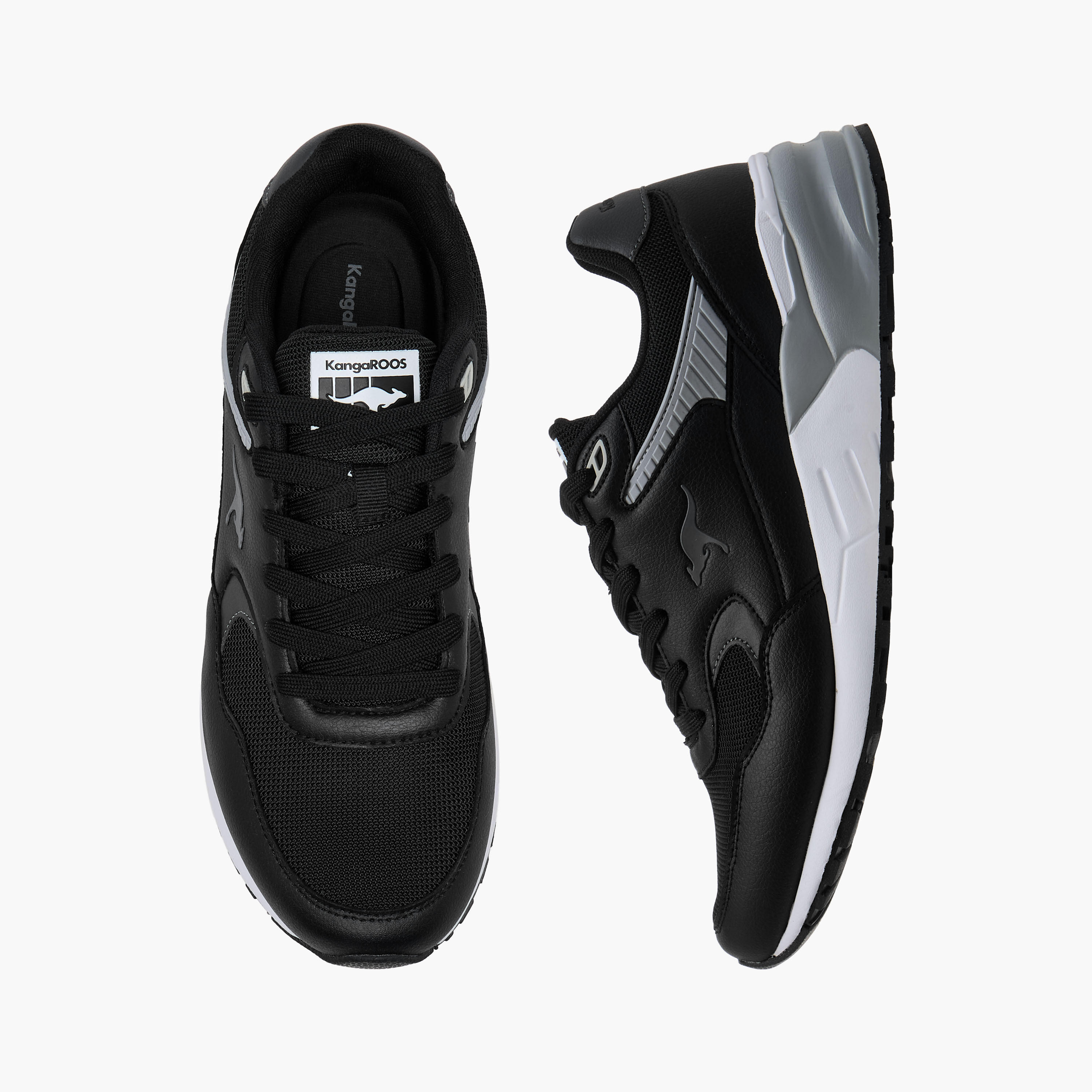 KangaROOS Men Lace-Up Sneakers-men-shoes-sneakers-image-1