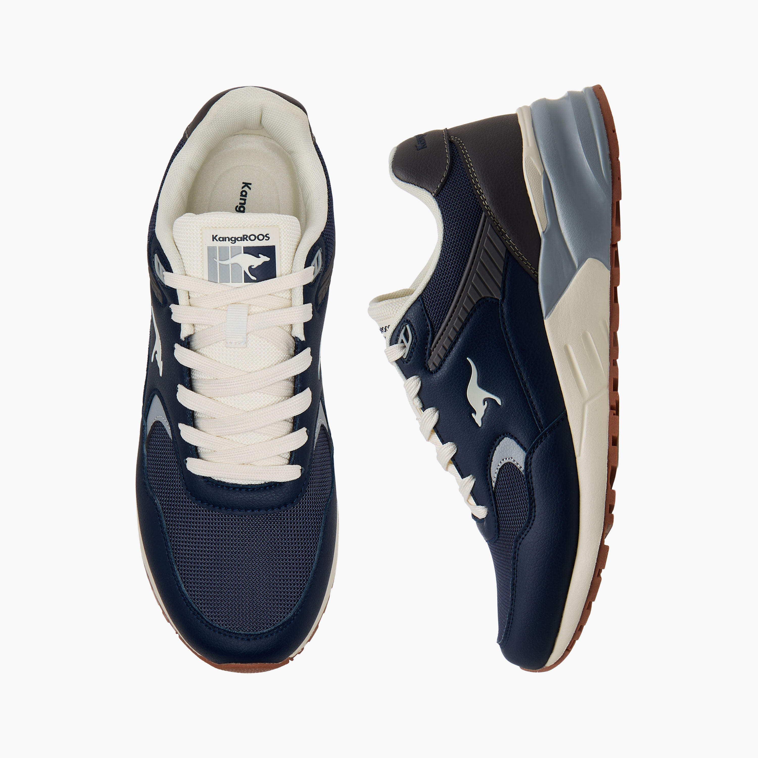 KangaROOS Men Lace-Up Sneakers-men-shoes-sneakers-image-1