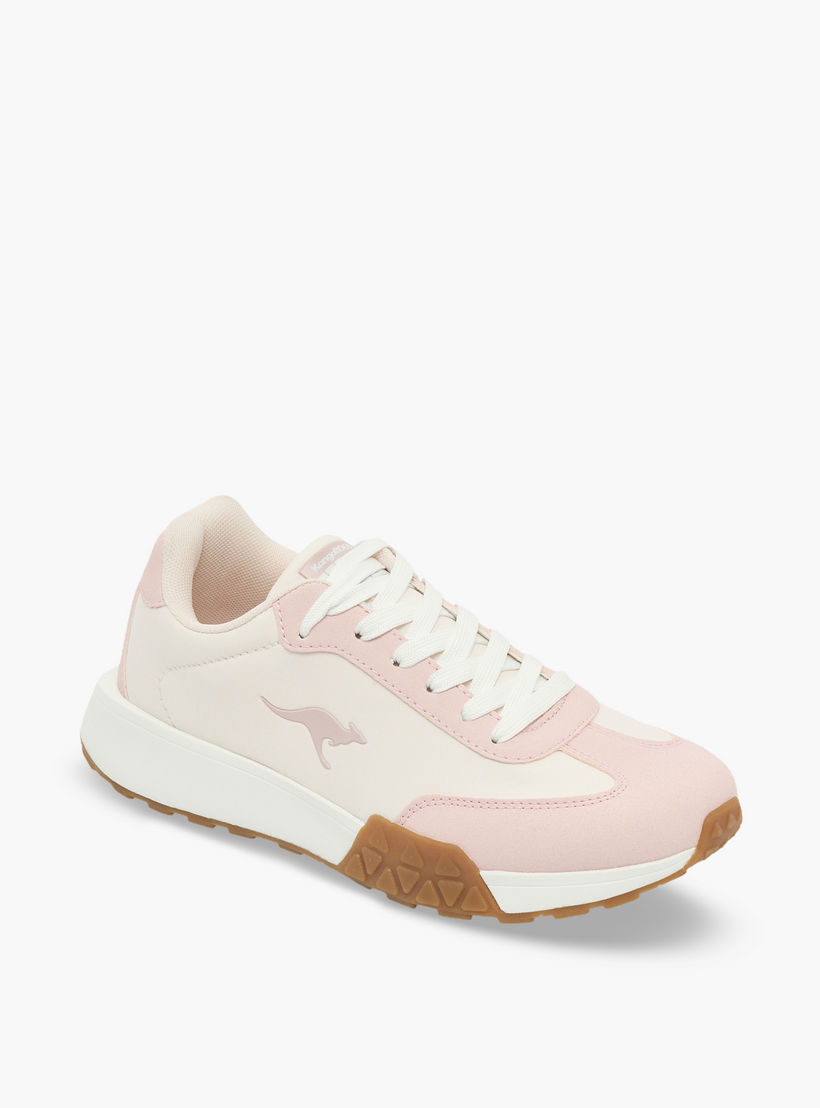 KangaROOS Women Colourblock Lace-Up Sports Shoes-women-shoes-sports-image-2
