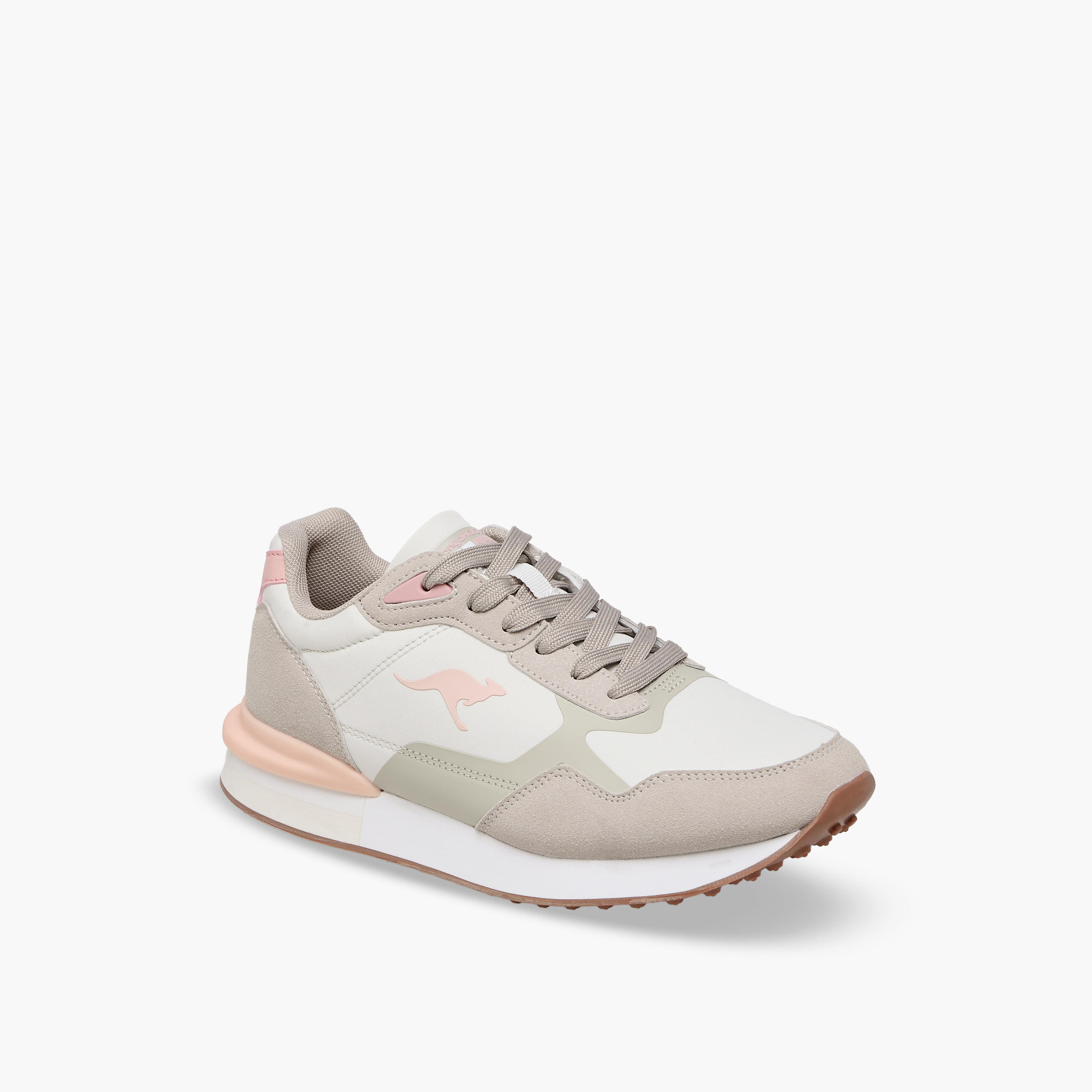 KangaROOS Women Colourblock Lace-Up Sports Shoes-women-shoes-sneakers-image-2