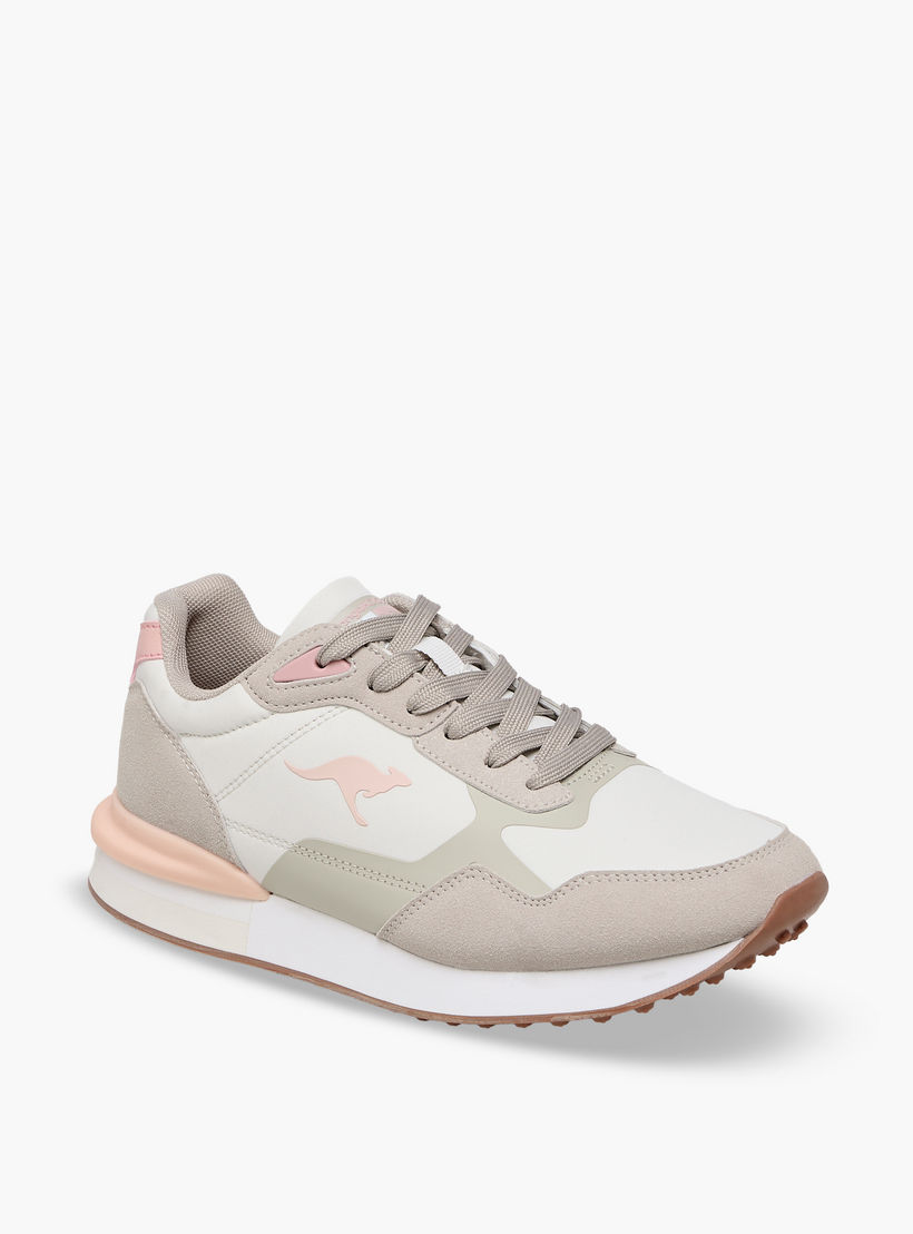 KangaROOS Women Colourblock Lace-Up Sports Shoes-women-shoes-sneakers-image-2