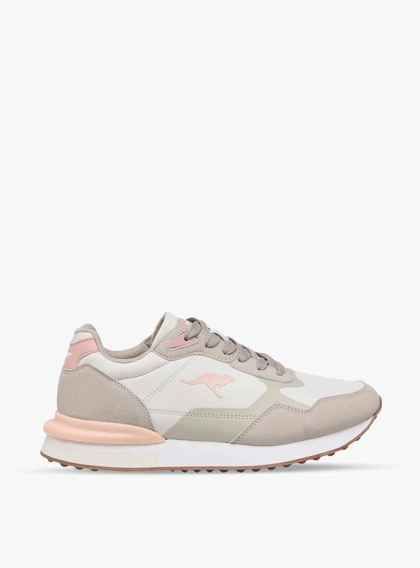 KangaROOS Women Colourblock Lace-Up Sports Shoes-women-shoes-sneakers-image-3