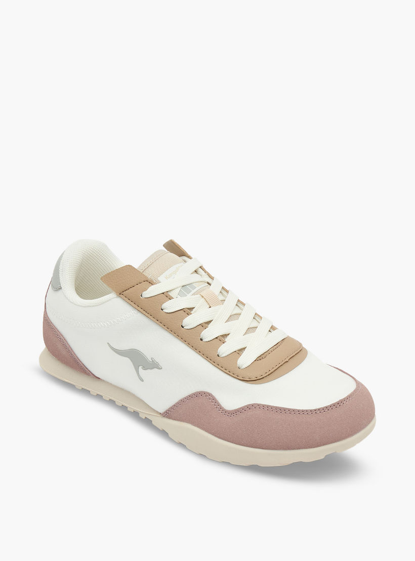 KangaROOS Women Logo Print Lace-Up Sports Shoes-women-shoes-sneakers-image-2