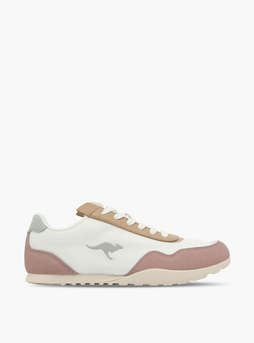 KangaROOS Women Logo Print Lace-Up Sports Shoes-women-shoes-sneakers-image-3