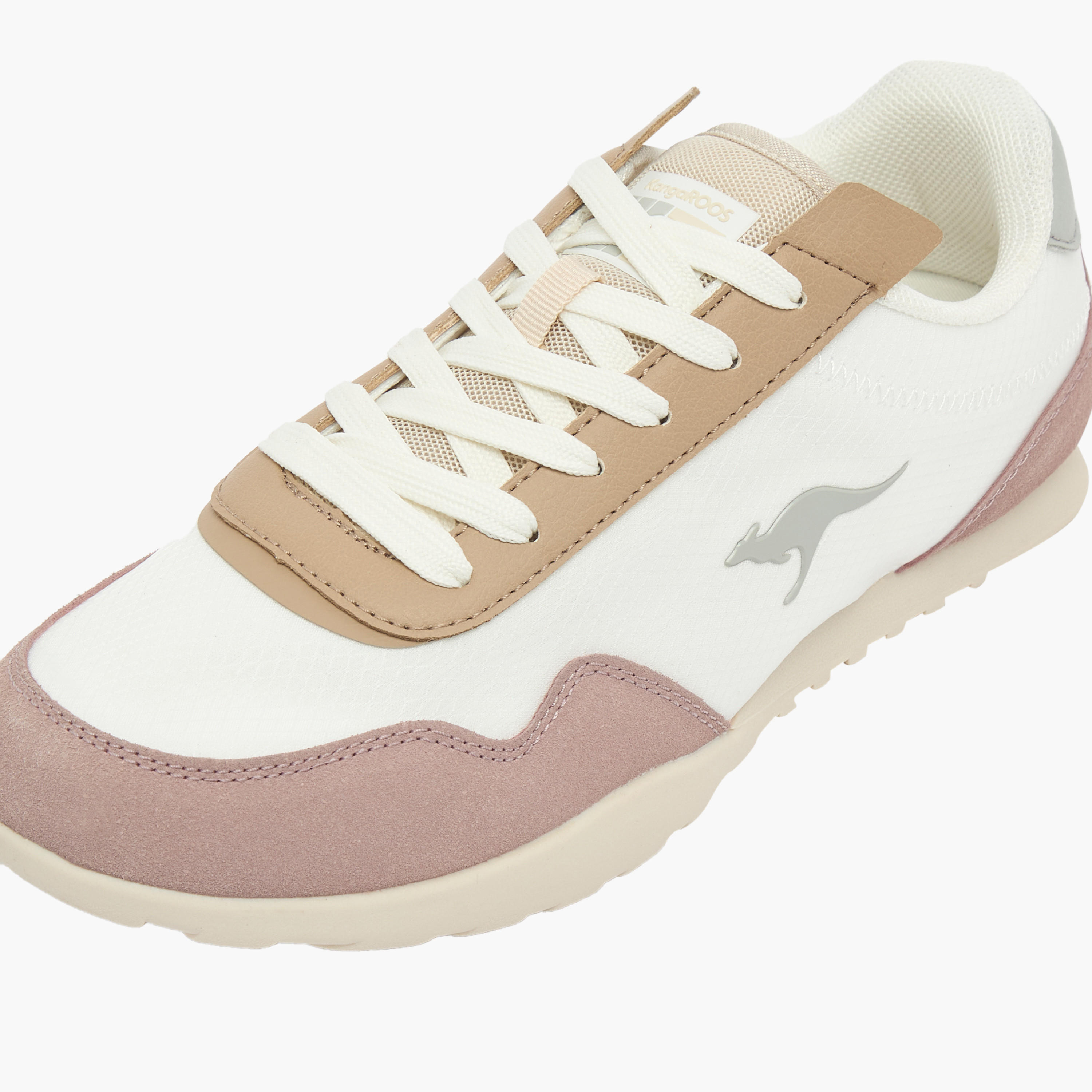 KangaROOS Women Logo Print Lace-Up Sports Shoes-women-shoes-sneakers-image-4