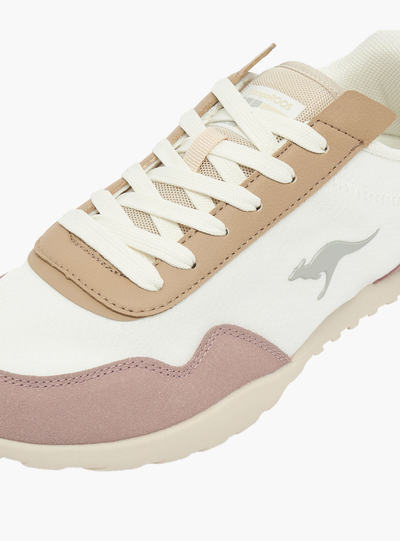 KangaROOS Women Logo Print Lace-Up Sports Shoes-women-shoes-sneakers-image-4