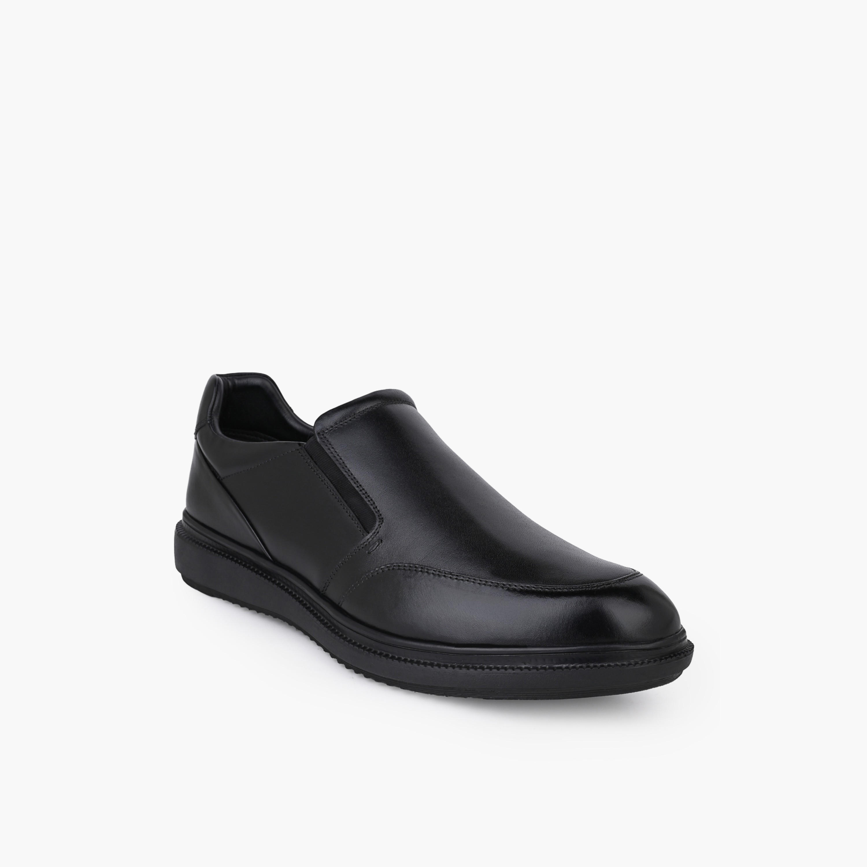 LBL by Shoexpress Men Leather Slip-On Loafers-men-shoes-formalshoes-image-2