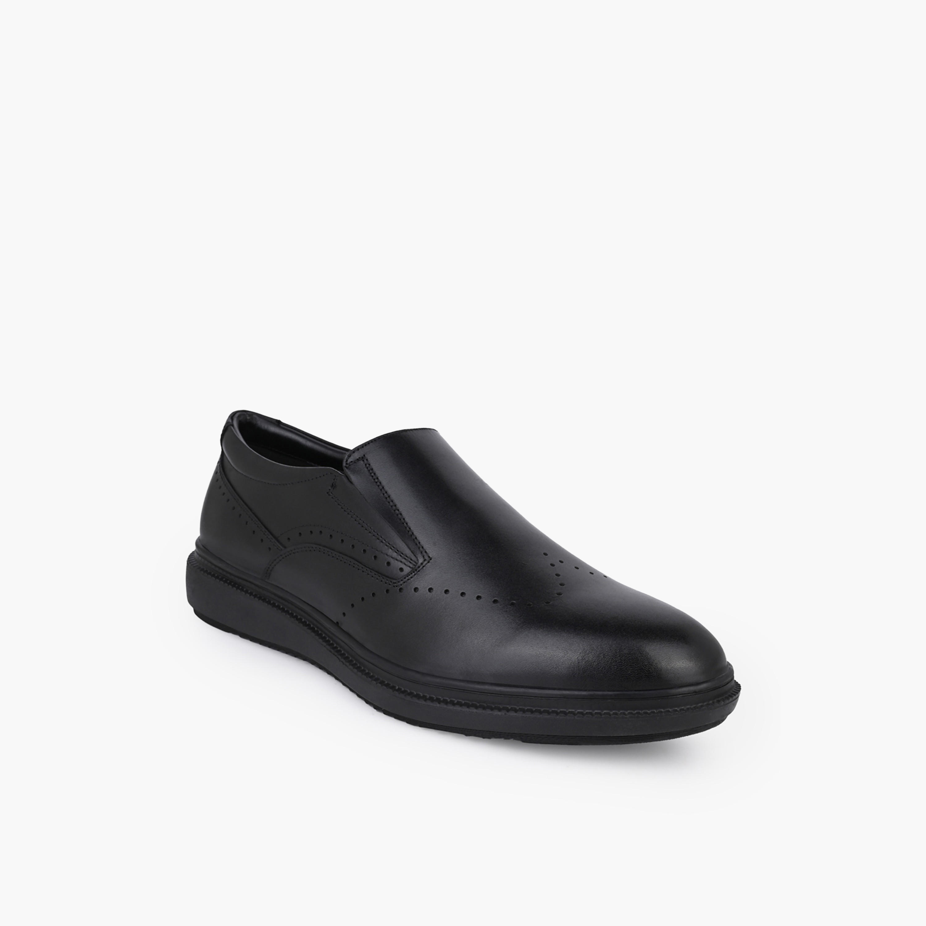 LBL by Shoexpress Men Leather Slip-On Loafers-men-shoes-formalshoes-image-2