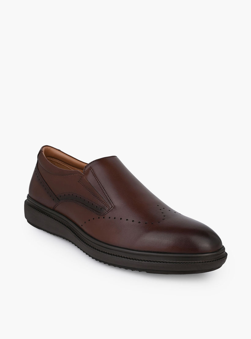 LBL by Shoexpress Men Leather Slip-On Loafers-men-shoes-formalshoes-image-2