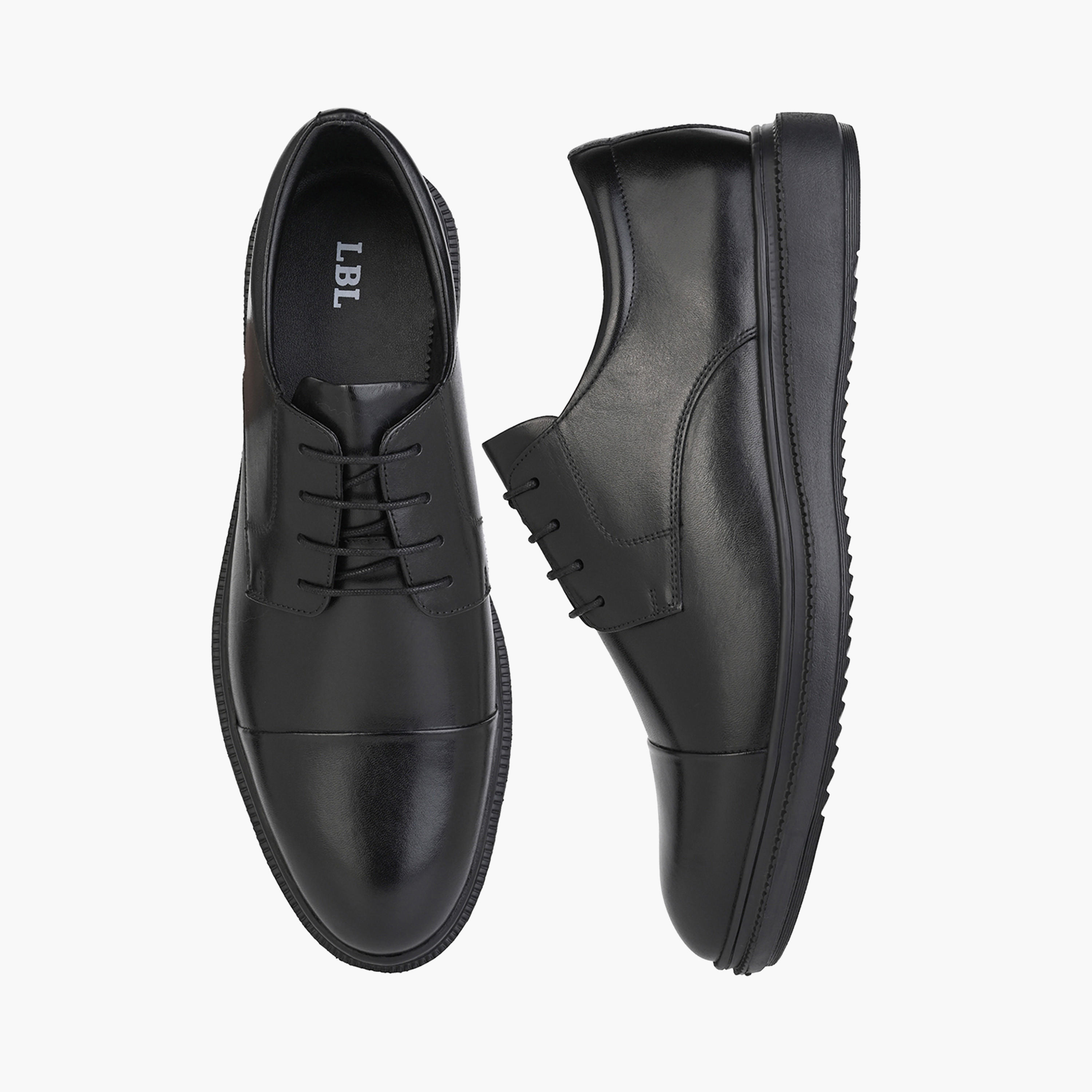 LBL by Shoexpress Men Lace-Up Derby Shoes-men-shoes-formalshoes-image-1