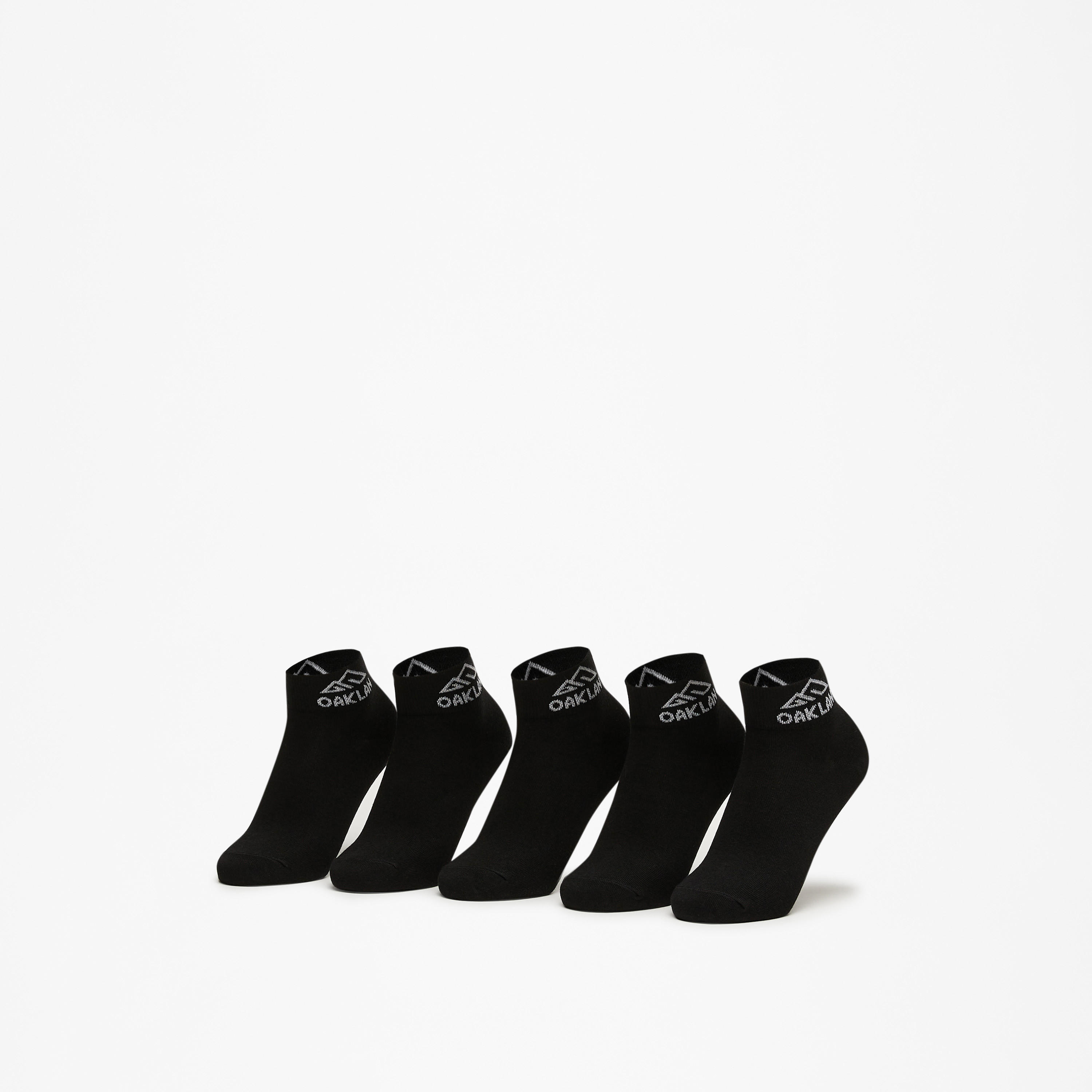 Oaklan by Shoexpress Printed Ankle Length Socks - Set of 5-women-socksandstockings-image-3