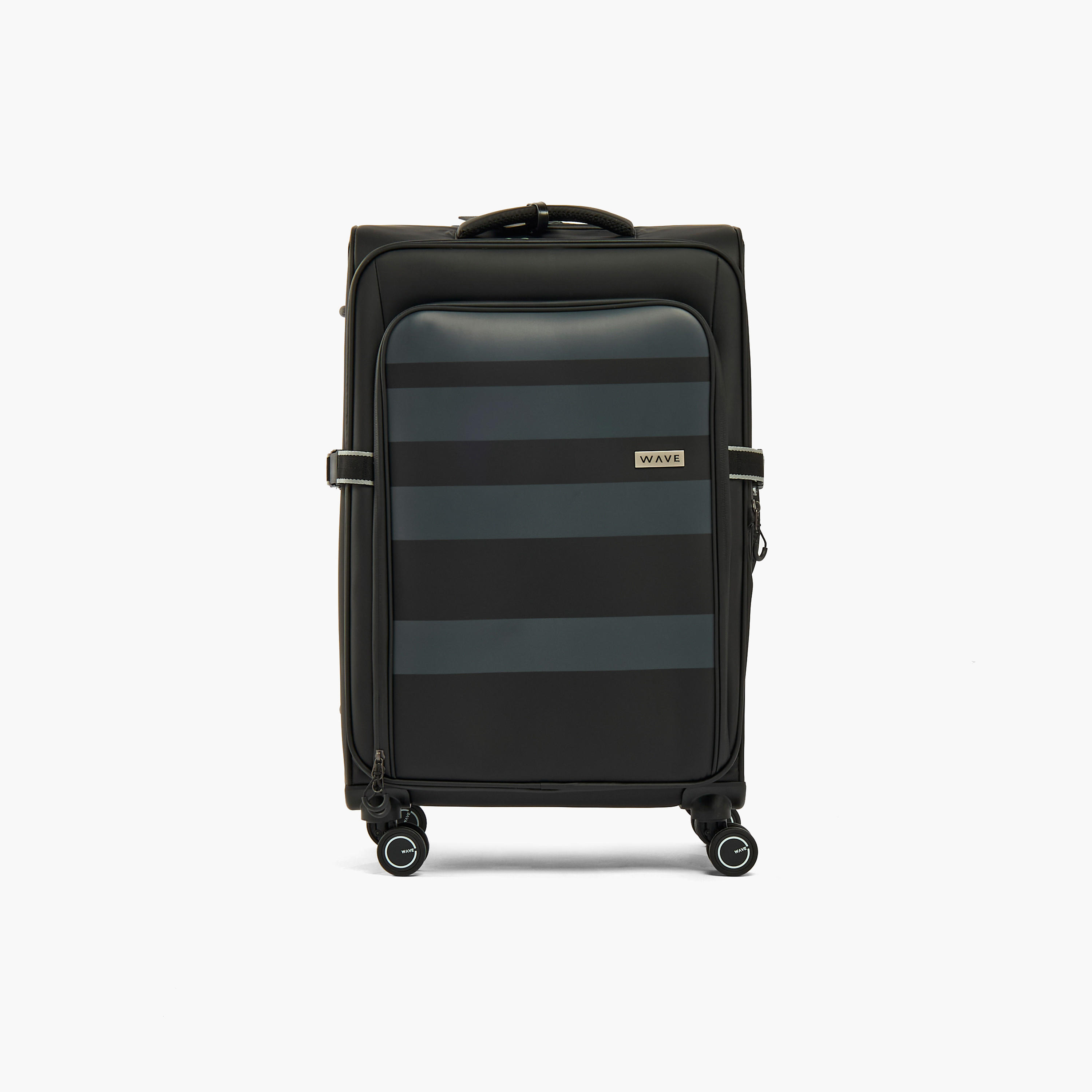 WAVE Striped Softcase Trolley Bag with Retractable Handle-travel-luggagesandbags-luggage-image-3