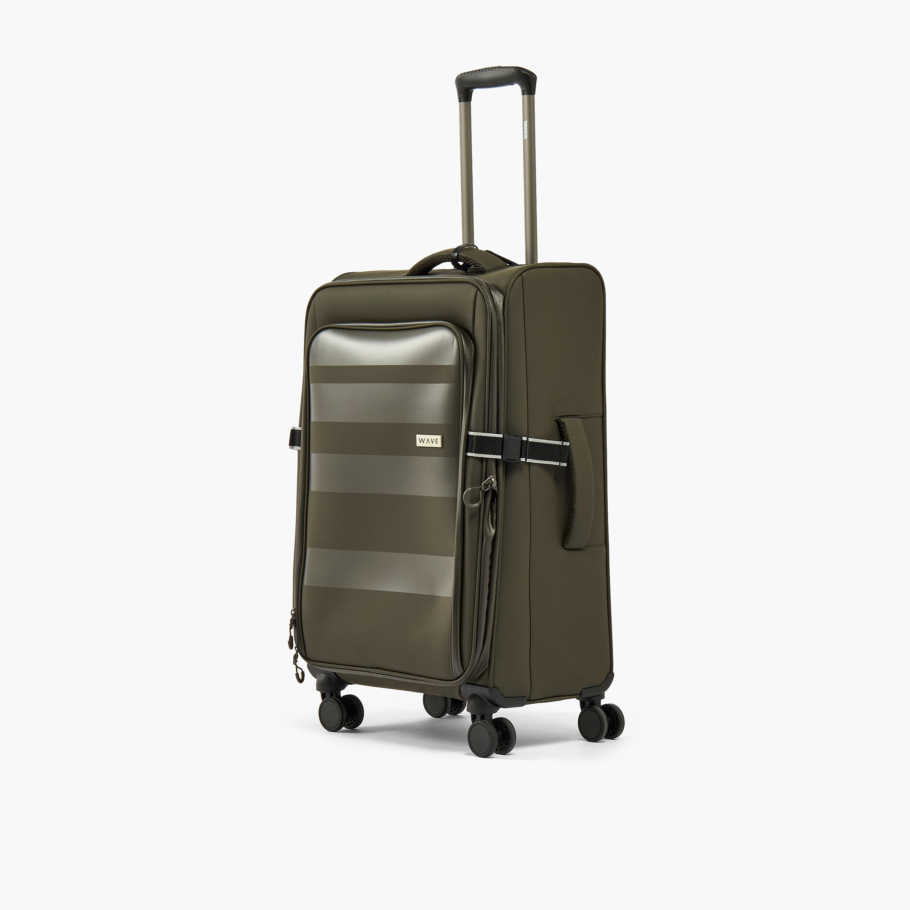 WAVE Striped Softcase Trolley Bag with Retractable Handle-travel-luggagesandbags-luggage-image-1