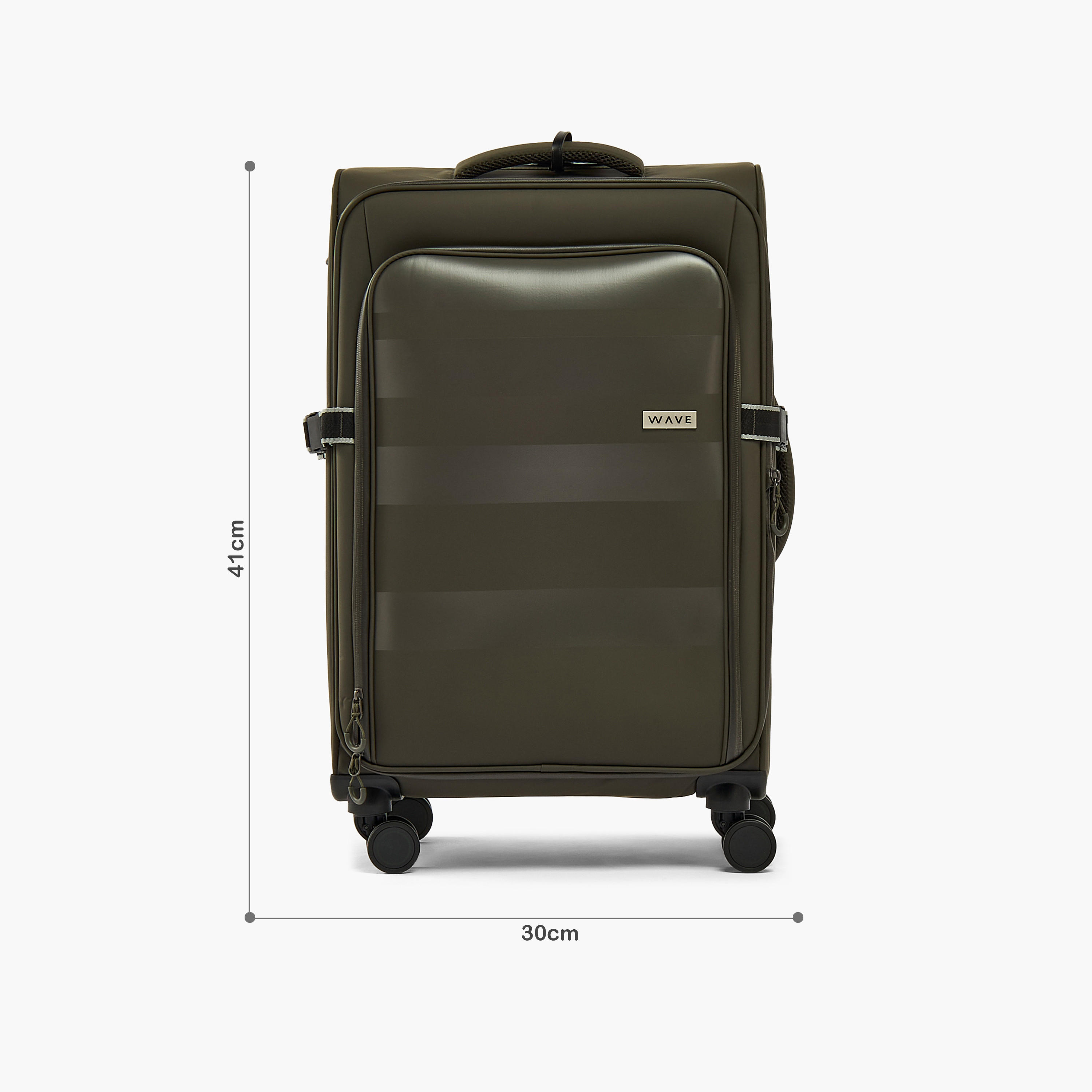 WAVE Striped Softcase Trolley Bag with Retractable Handle-travel-luggagesandbags-luggage-image-2