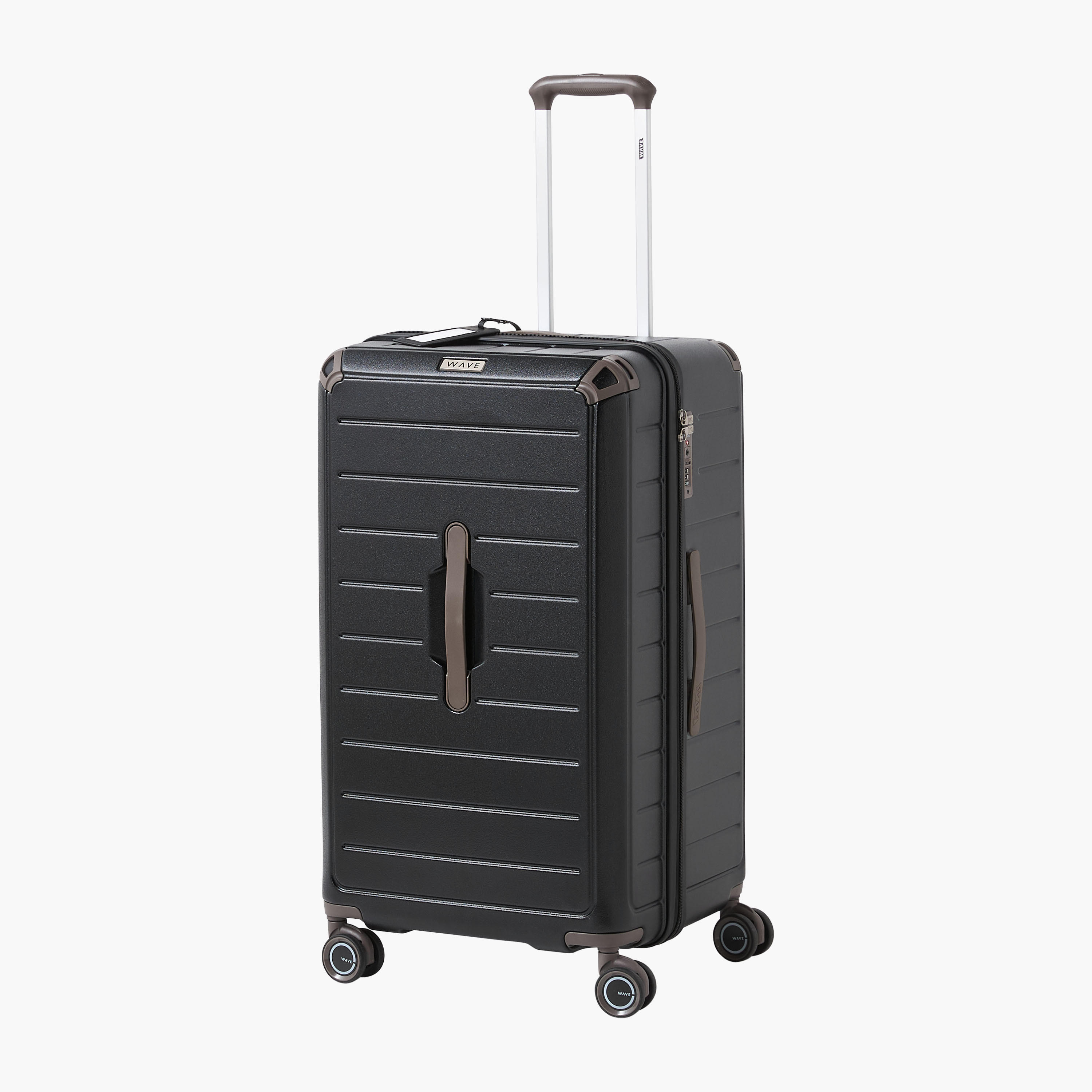 شنطة سفر صلبة بارزة الملمس بعجلات ومقبض قابل للسحب من ويف-travel-luggagesandbags-luggage-image-1