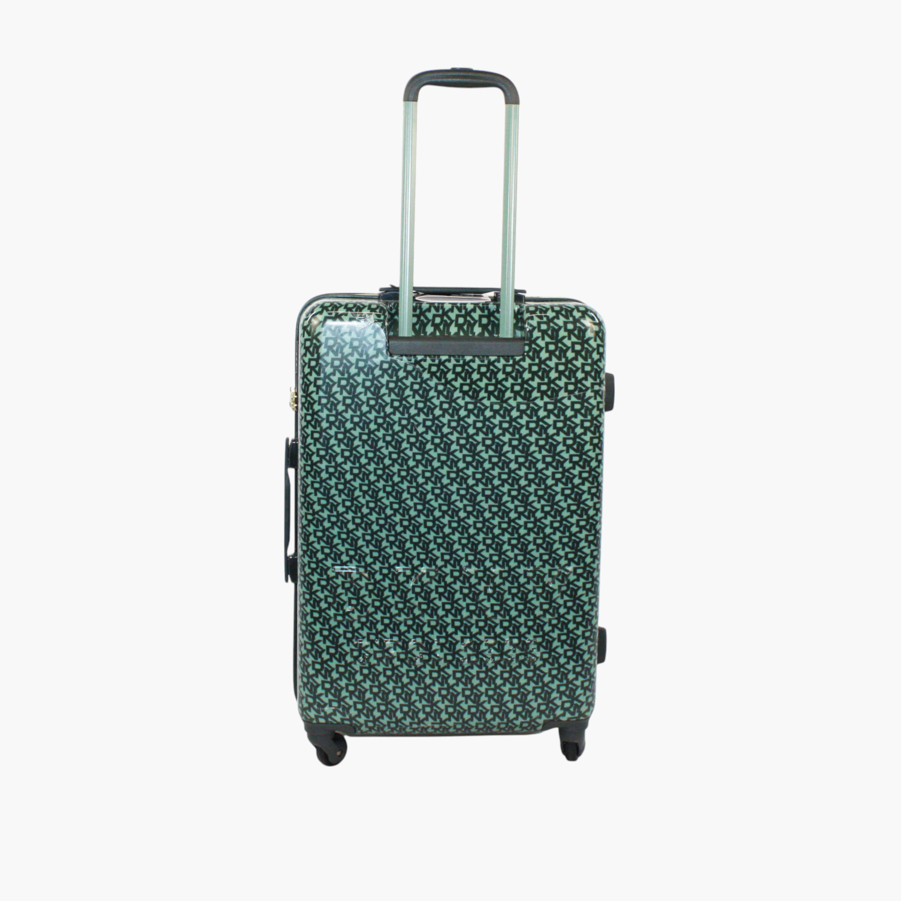 DKNY Monogram Print Hardcase Trolley Bag with Retractable Handle-travel-luggagesandbags-luggage-image-3