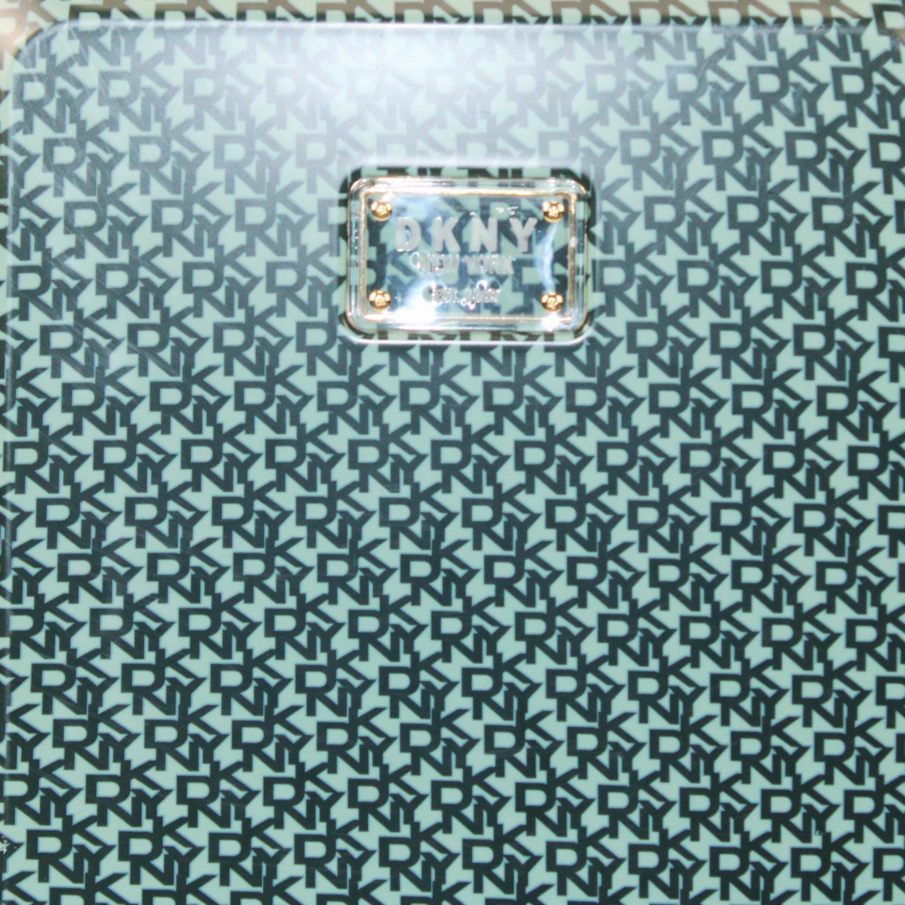 DKNY Monogram Print Hardcase Trolley Bag with Retractable Handle-travel-luggagesandbags-luggage-image-6