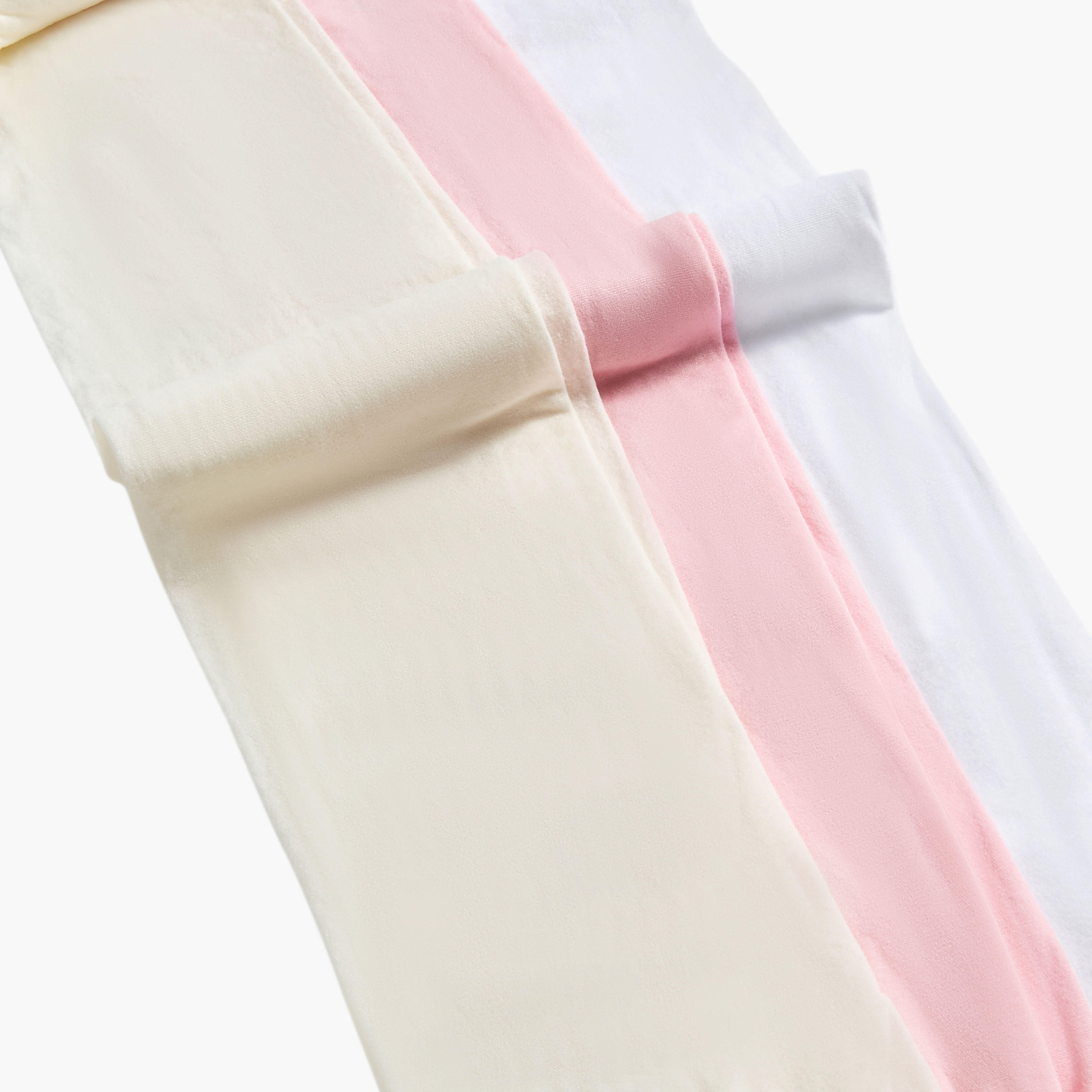 Pack of 3 Celeste Girls Tights with Elasticated Waistband-girls-accessories-socks-image-5