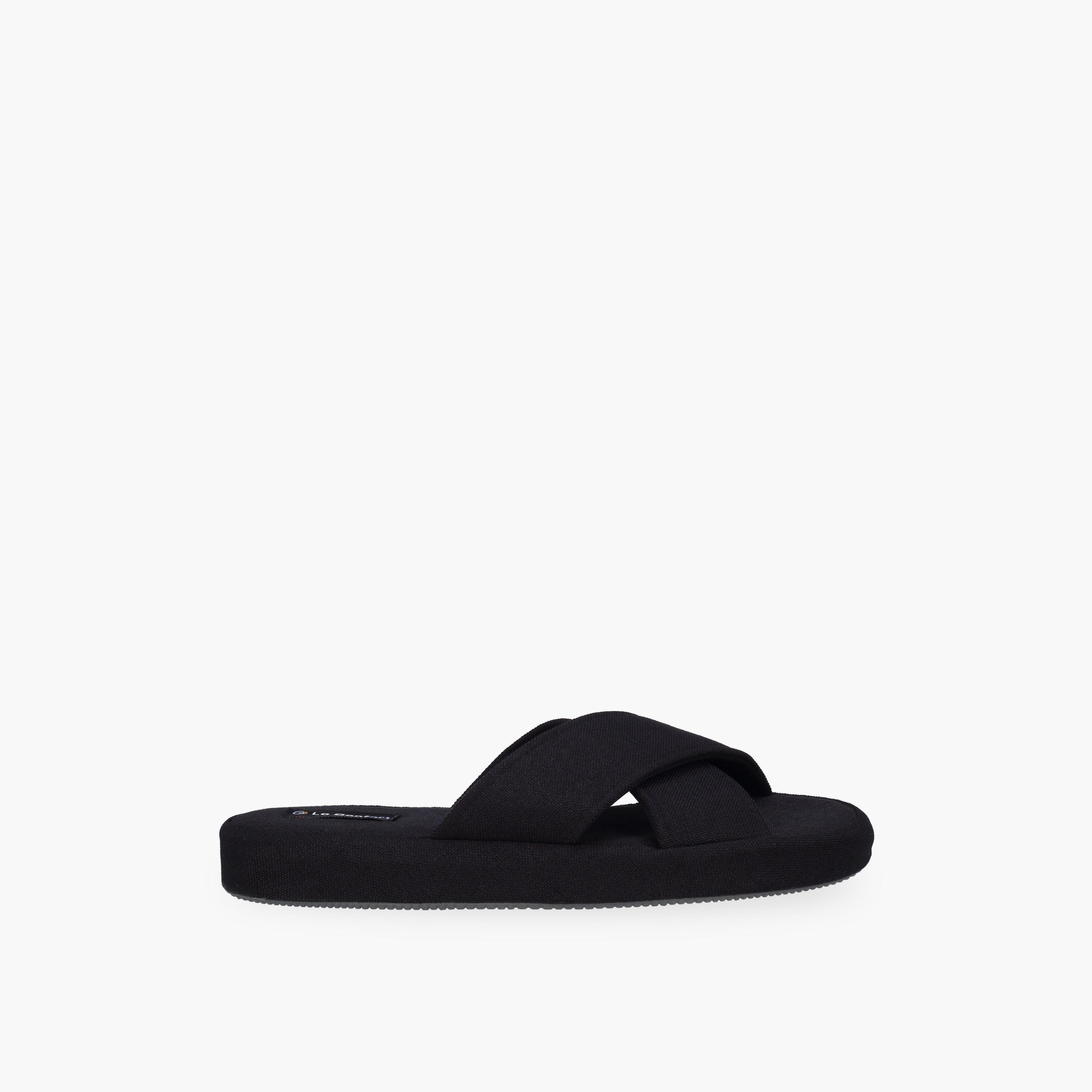 شبشب غرفة نوم بحزام متقاطع للرجال من لو كونفورت-men-shoes-sandals-image-2