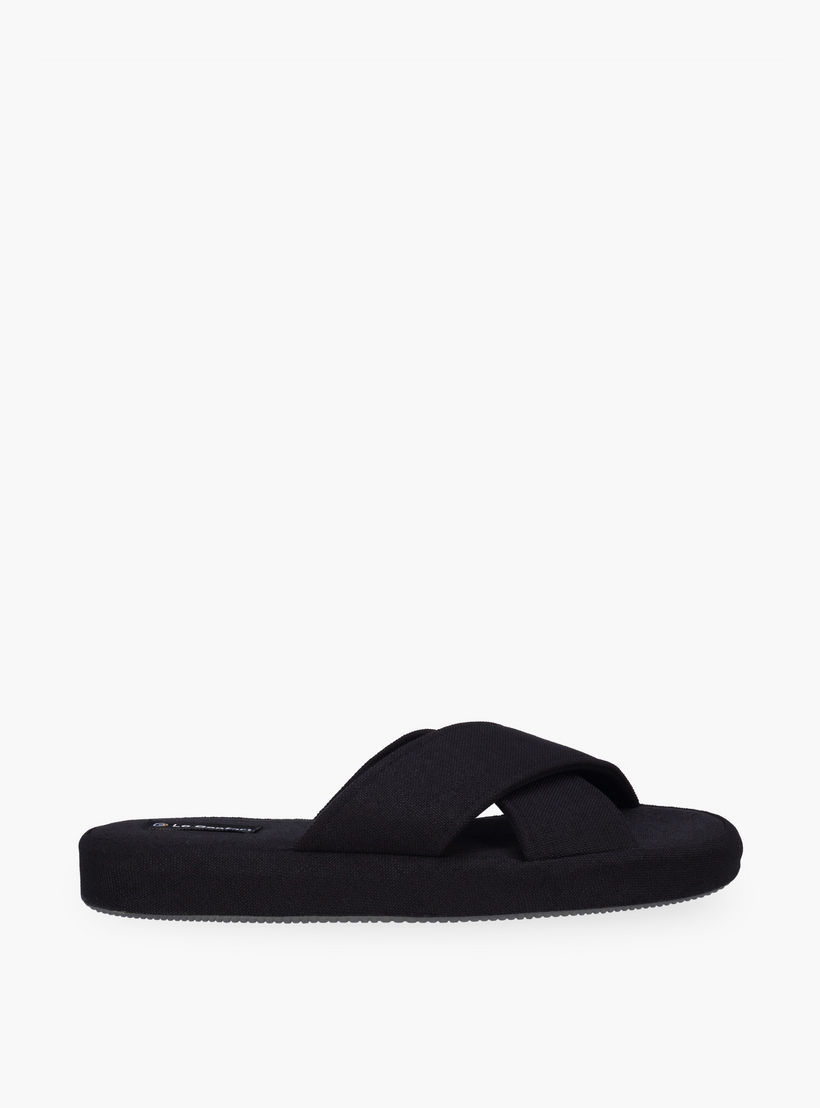 شبشب غرفة نوم بحزام متقاطع للرجال من لو كونفورت-men-shoes-sandals-image-2