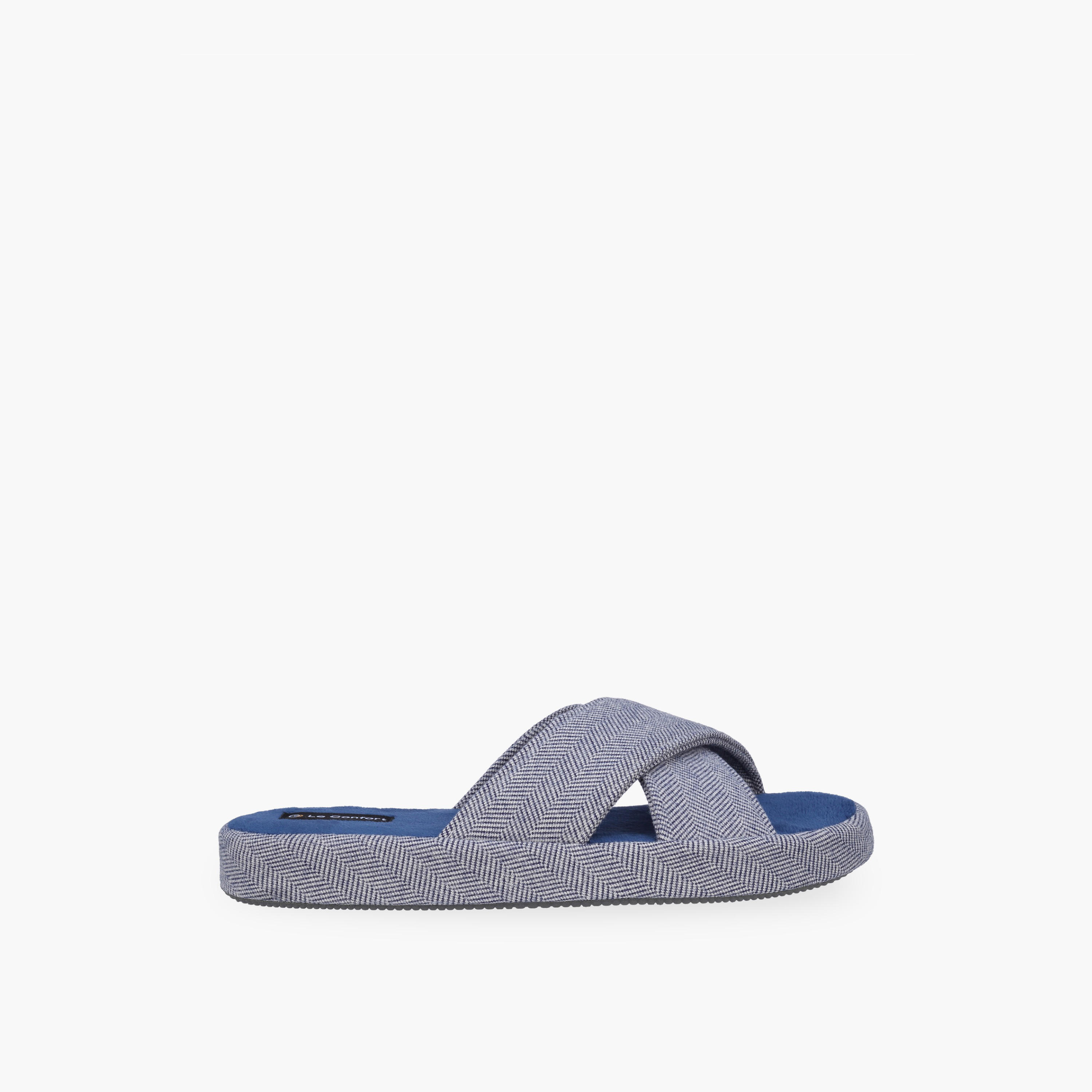 Le Confort Men Cross Strap Bedroom Slippers-men-shoes-flipflopsandslides-image-2