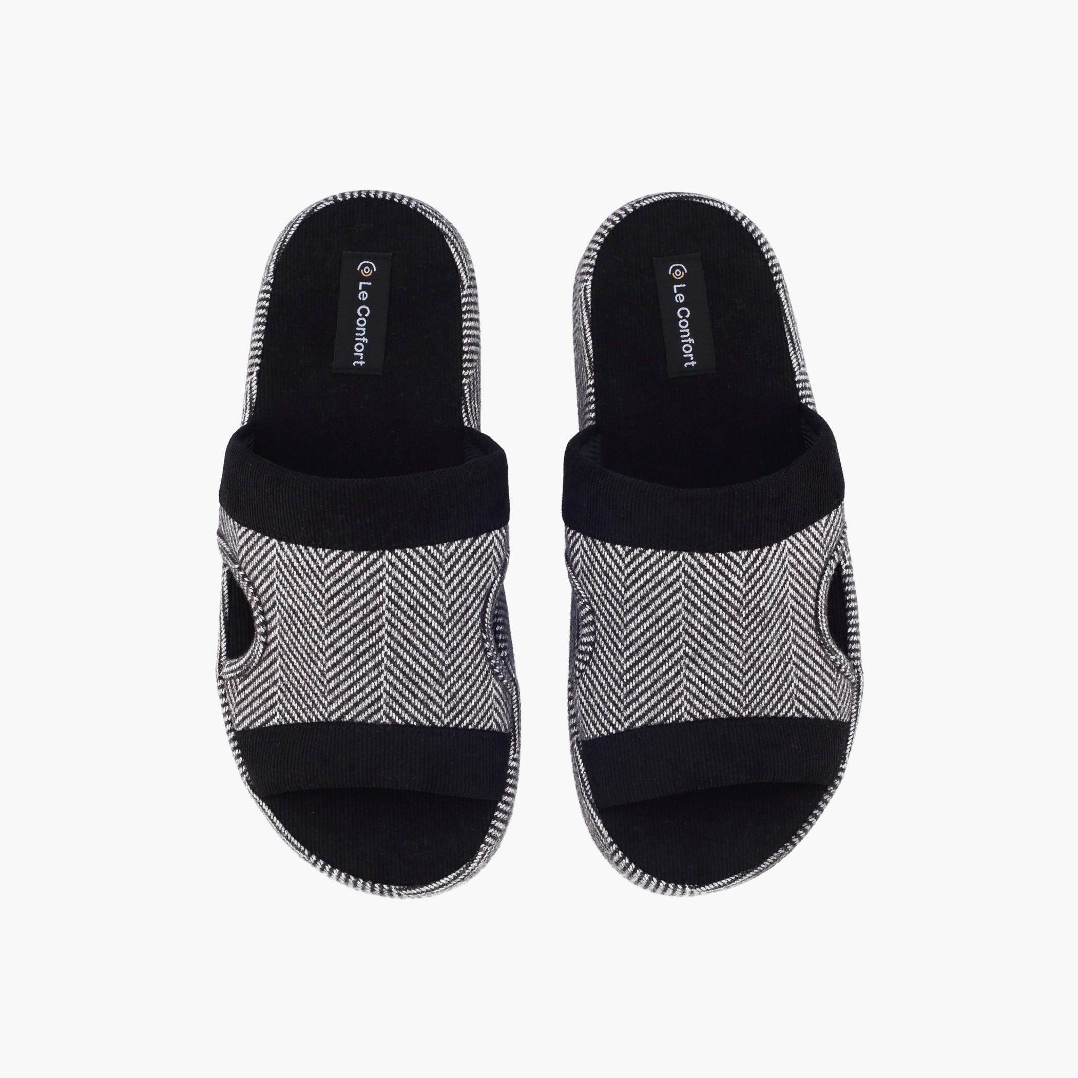 Le Confort Men Textured Bedroom Slides-men-shoes-flipflopsandslides-image-1