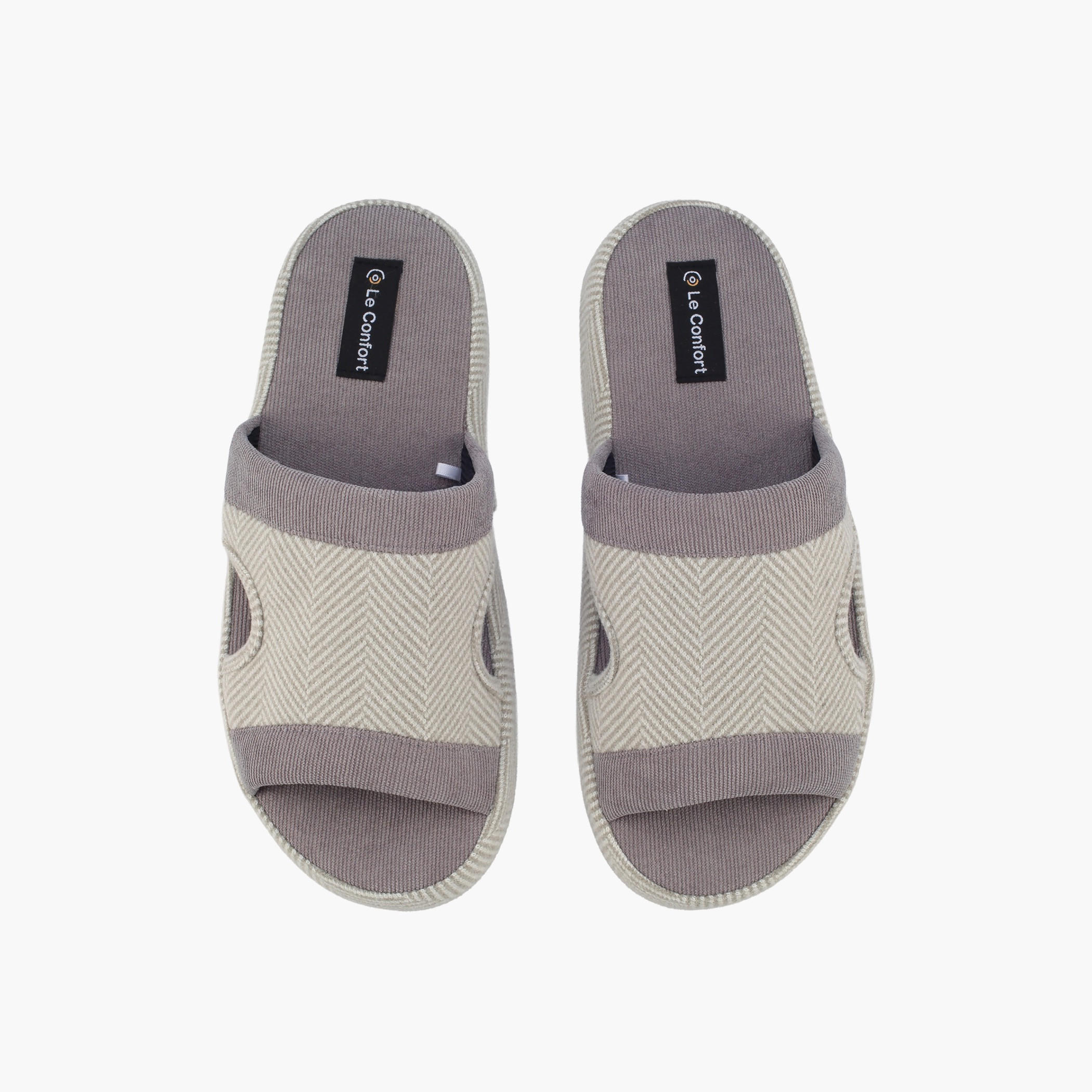 شبشب غرفة نوم بارز الملمس للرجال من لو كونفورت-men-shoes-flipflopsandslides-image-1