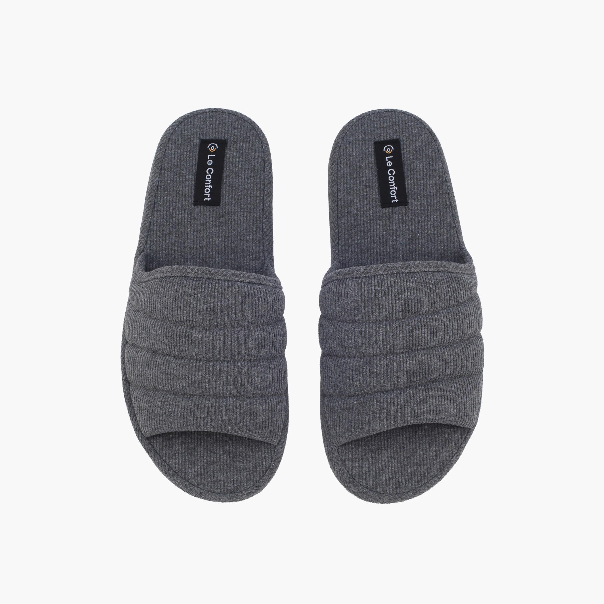 شبشب غرفة نوم مضلع للرجال من لو كونفورت-men-shoes-flipflopsandslides-image-1