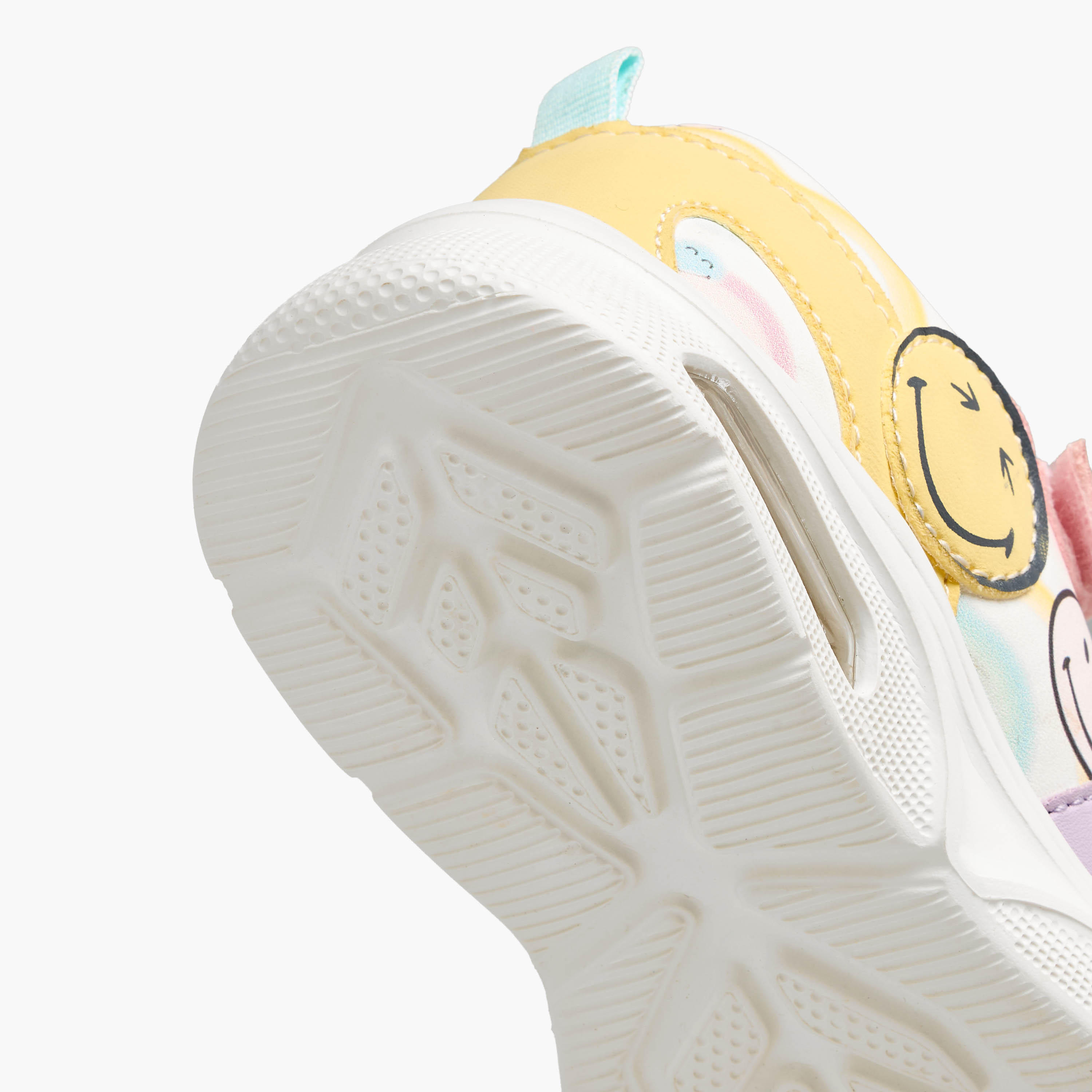 Smiley Girls Colorblock Sneakers-girls-shoes-sneakers-image-5