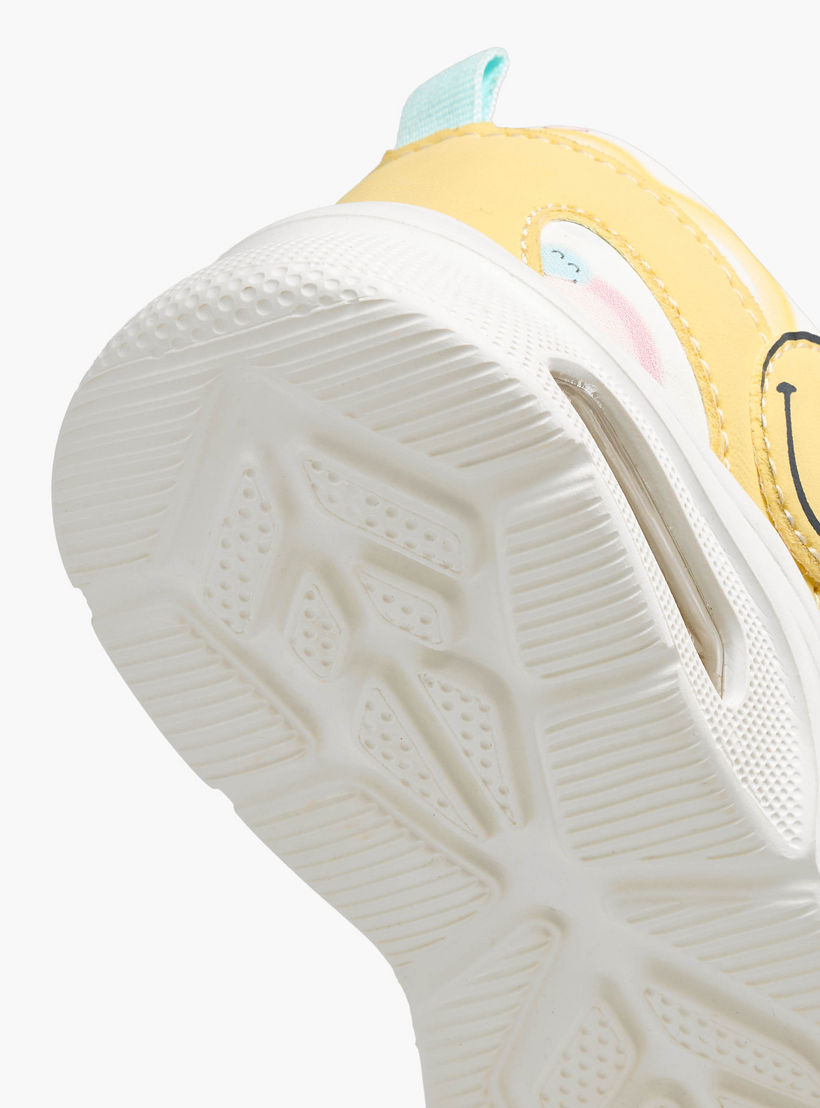 Smiley Girls Colorblock Sneakers-girls-shoes-sneakers-image-5