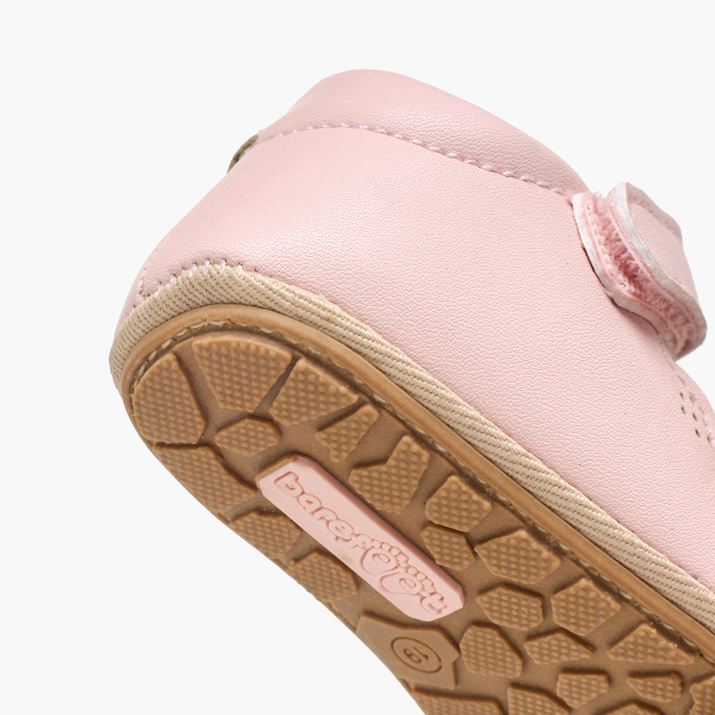 Barefeet Booties with Hook & Loop Closure-baby-girls-shoes-booties-image-5