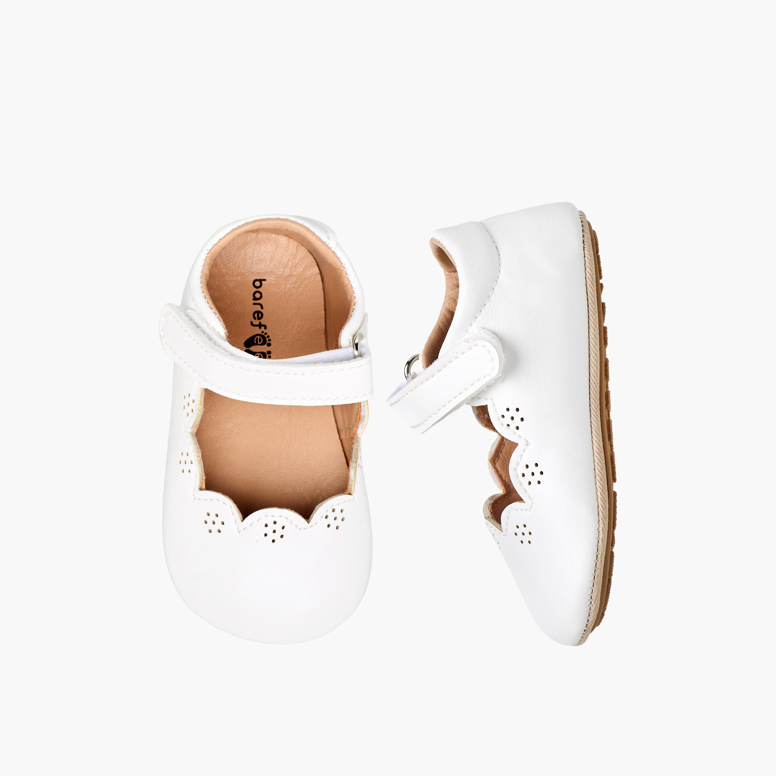 أبوات بشريط إغلاق لاصق من بيرفيت-baby-girls-shoes-booties-image-1