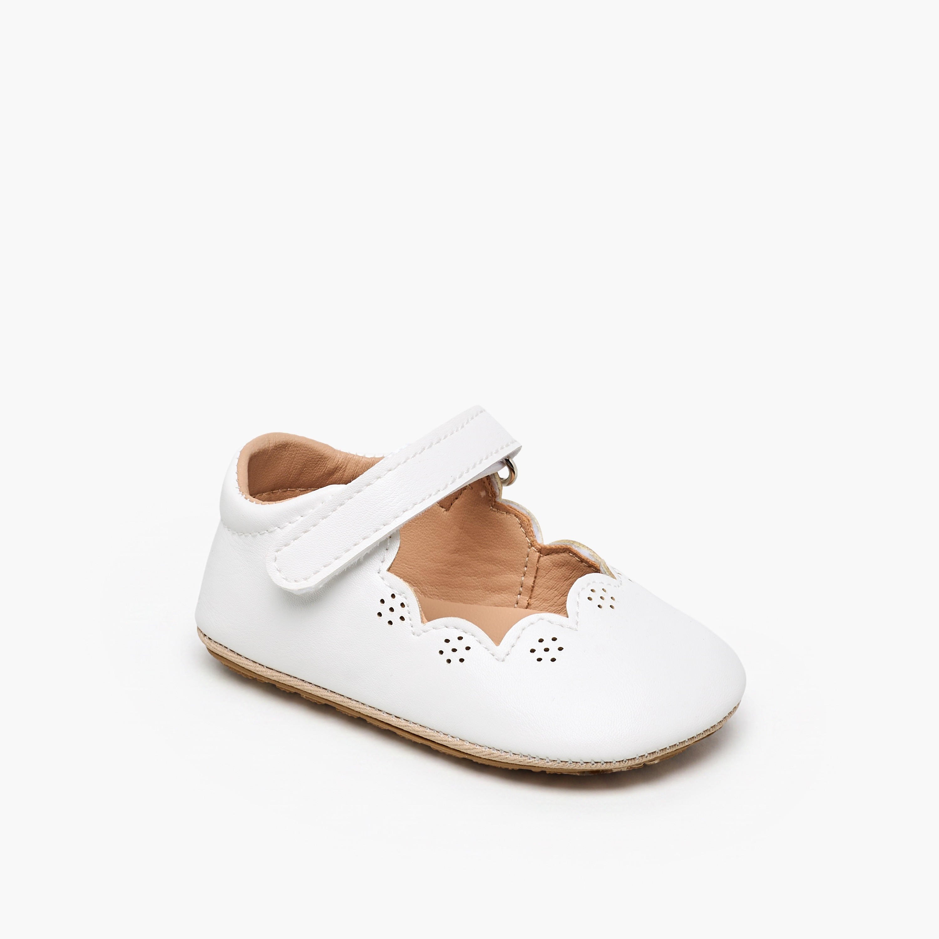 أبوات بشريط إغلاق لاصق من بيرفيت-baby-girls-shoes-booties-image-2