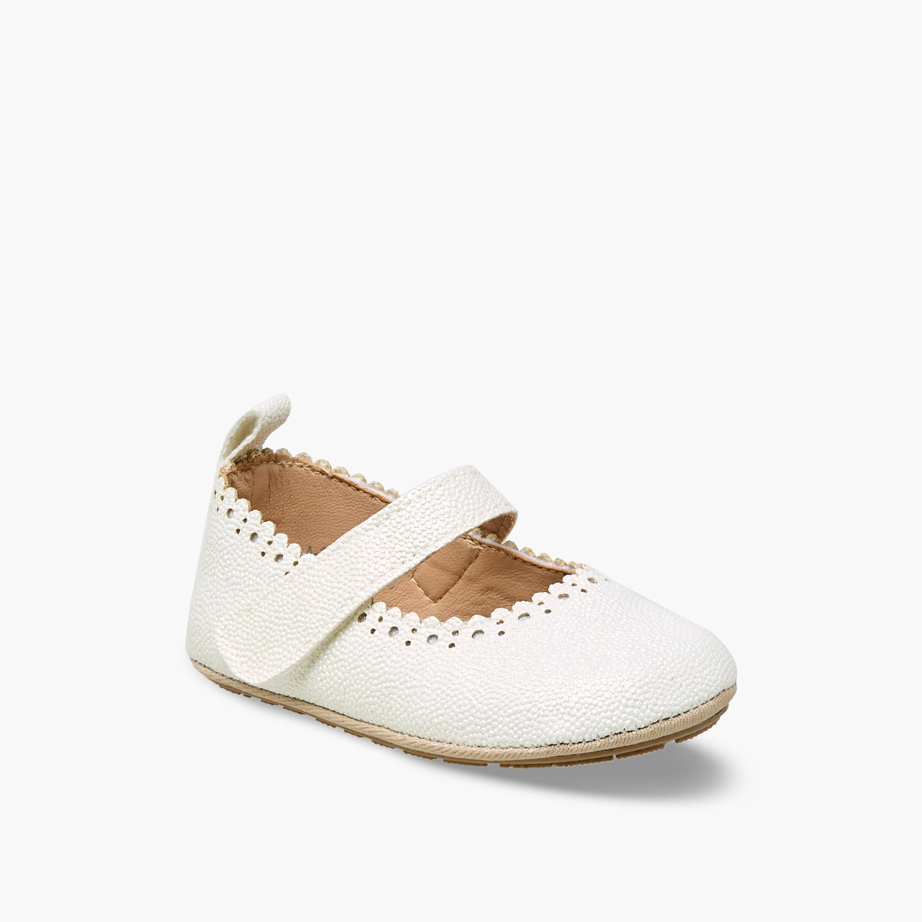 Barefeet Booties with Hook & Loop Closure-baby-girls-shoes-booties-image-2