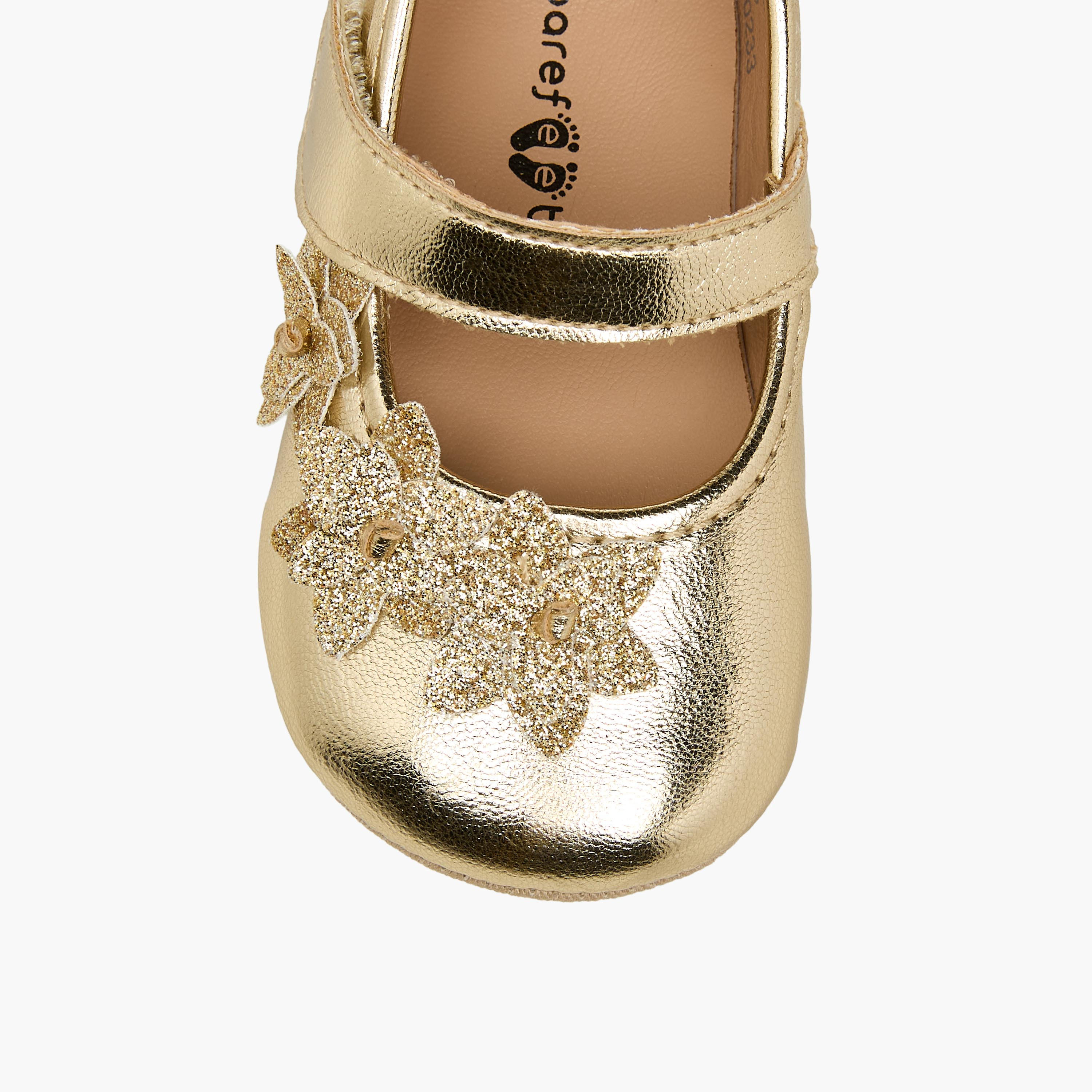 بوت بشريط إغلاق لاصق من بيرفيت-baby-girls-shoes-booties-image-4