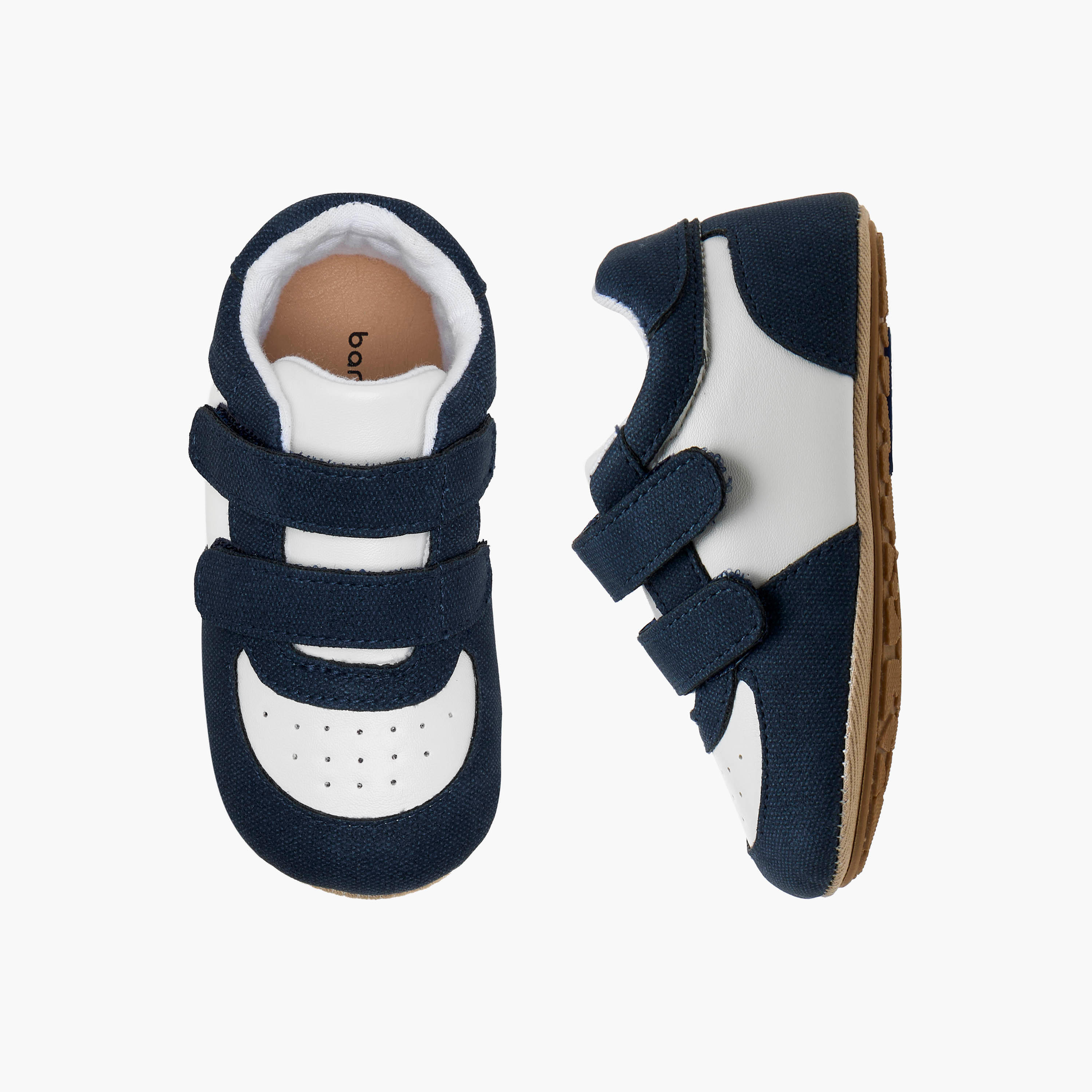 حذاء أطفال بشريط إغلاق لاصق من بيرفيت-baby-boys-shoes-booties-image-1
