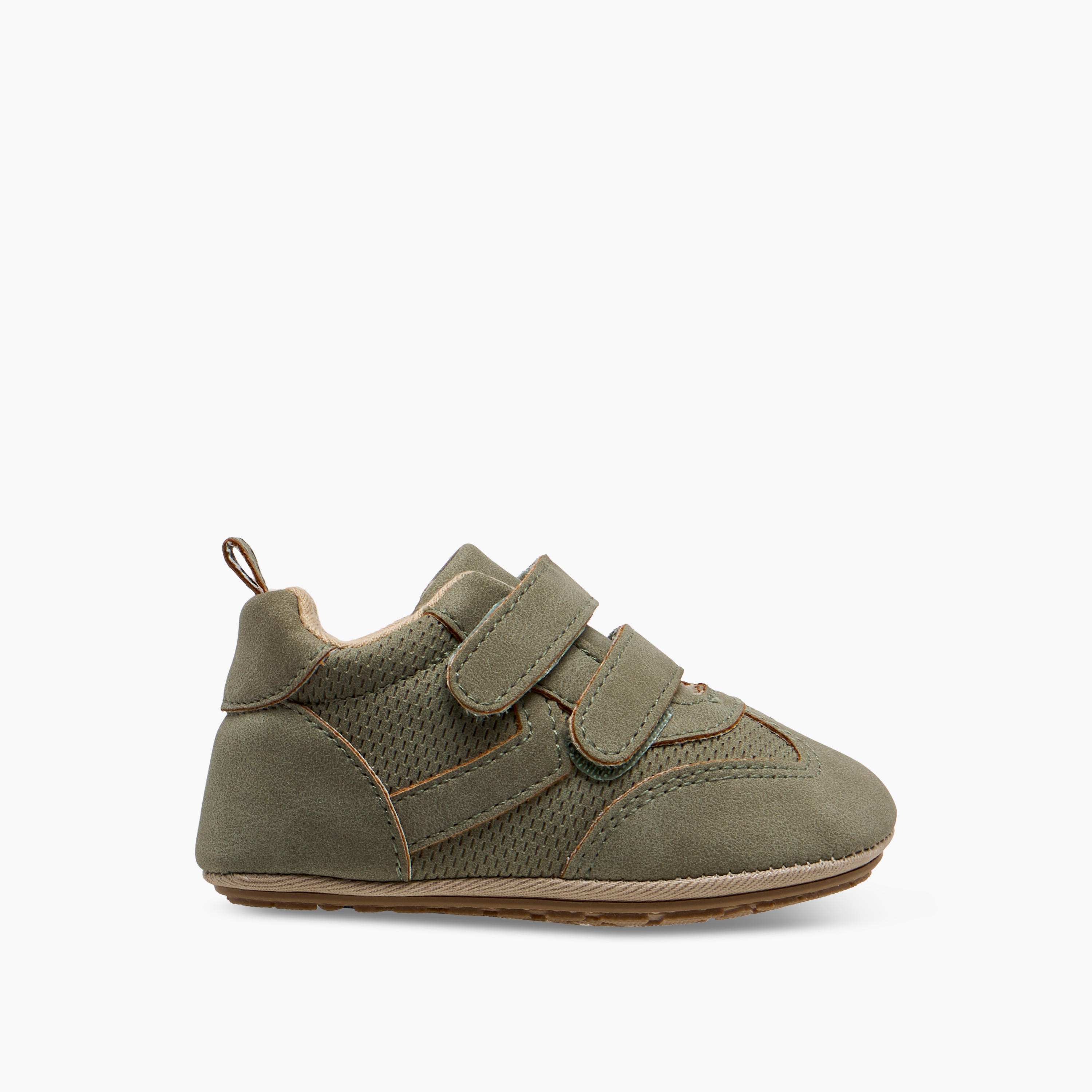 حذاء بوت قصير بشريط إغلاق لاصق من بيرفيت-baby-boys-shoes-booties-image-3
