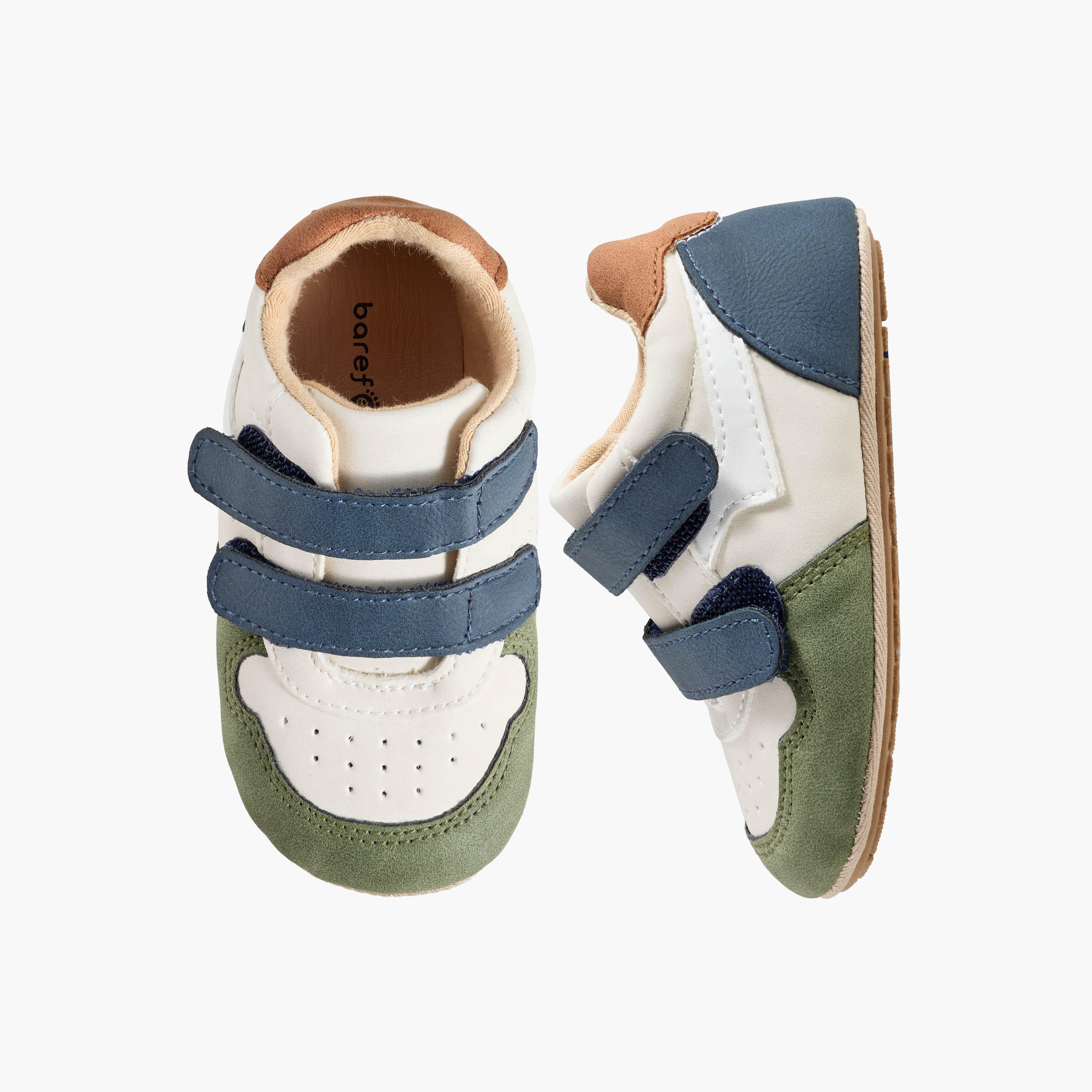 Barefeet Booties with Hook & Loop Closure-baby-boys-shoes-booties-image-1
