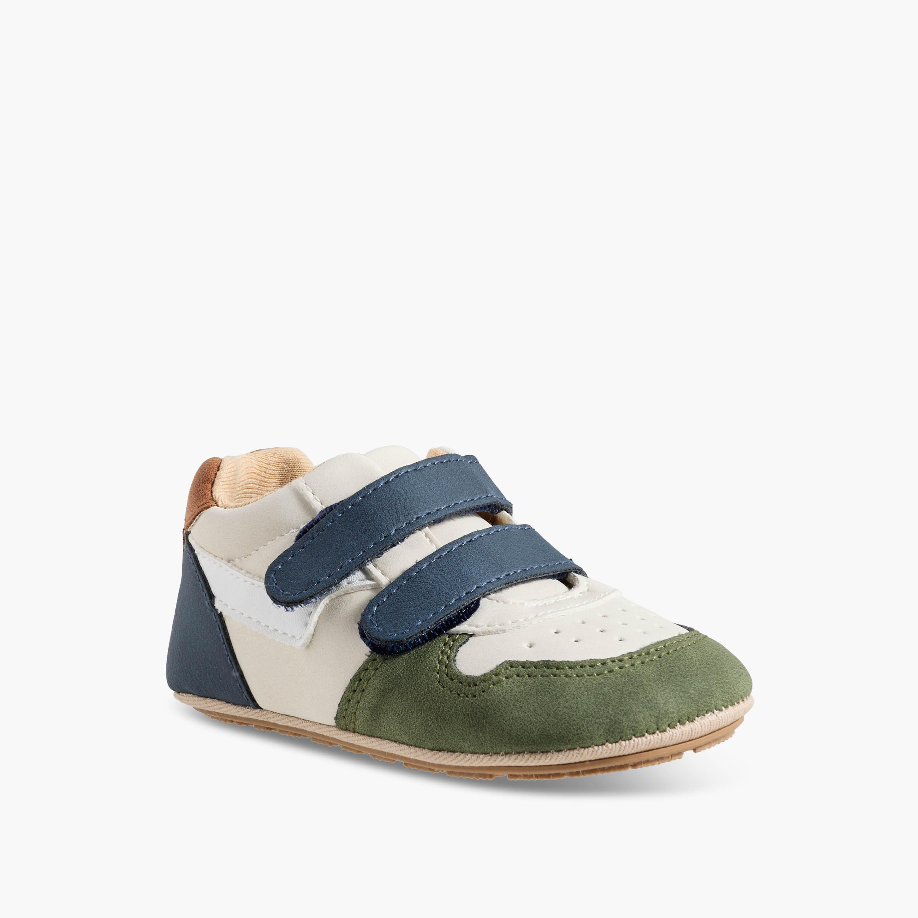 Barefeet Booties with Hook & Loop Closure-baby-boys-shoes-booties-image-2
