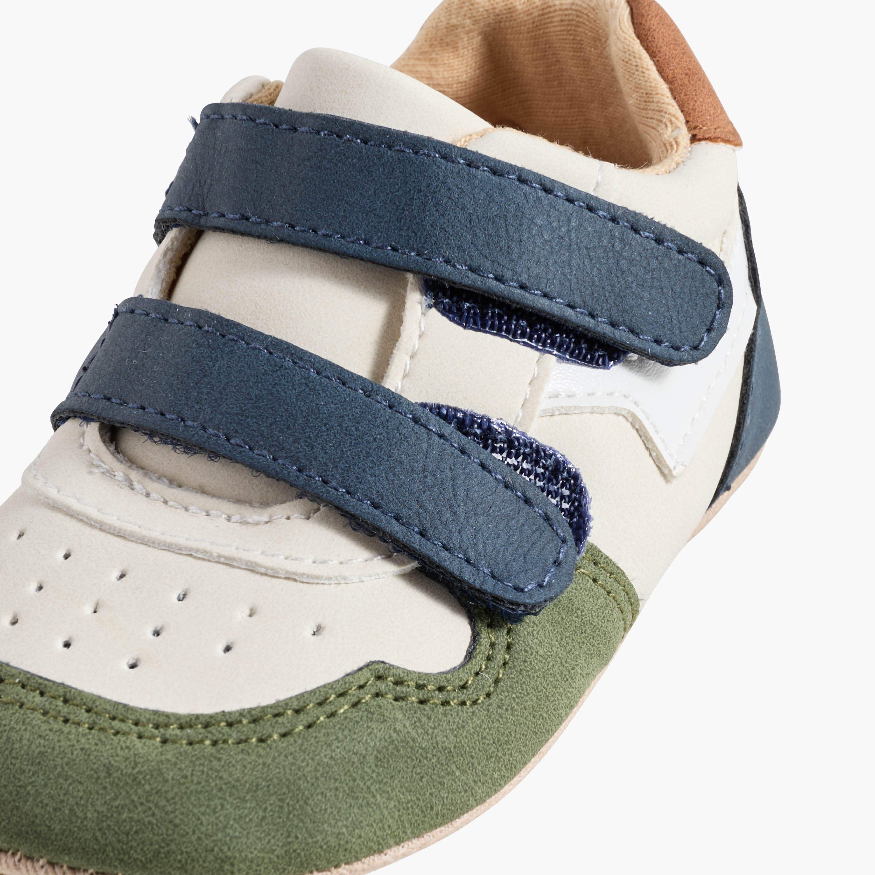 Barefeet Booties with Hook & Loop Closure-baby-boys-shoes-booties-image-5